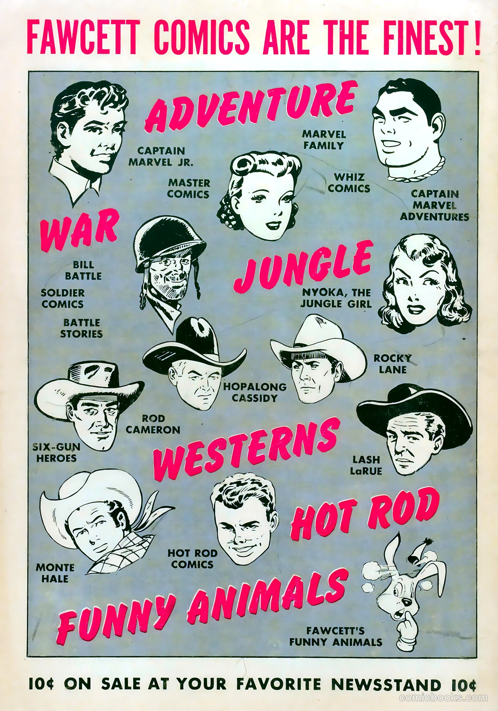 Lash LaRue Western #36 — page 36 of 36