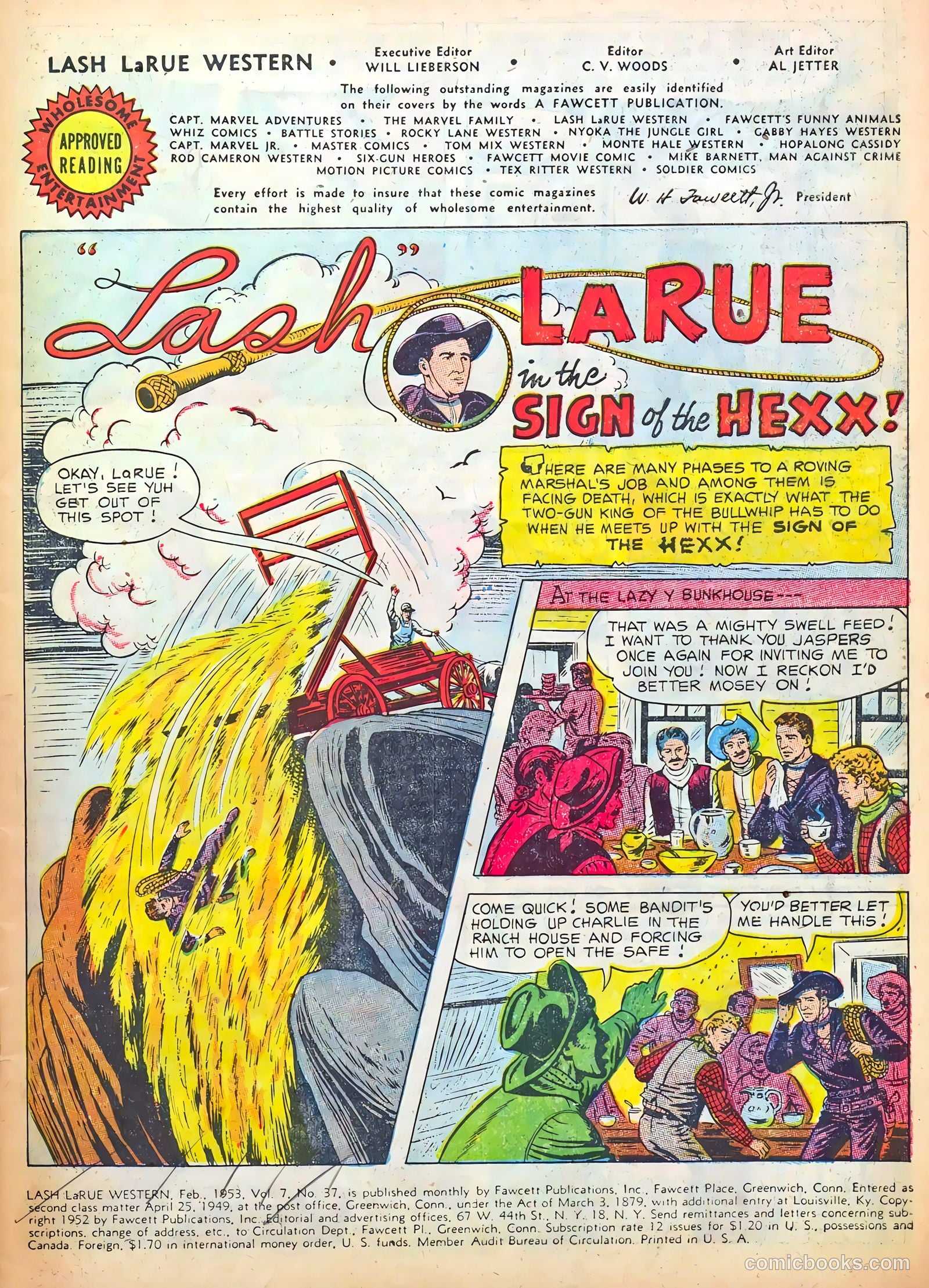 Lash LaRue Western #37 — page 3 of 36