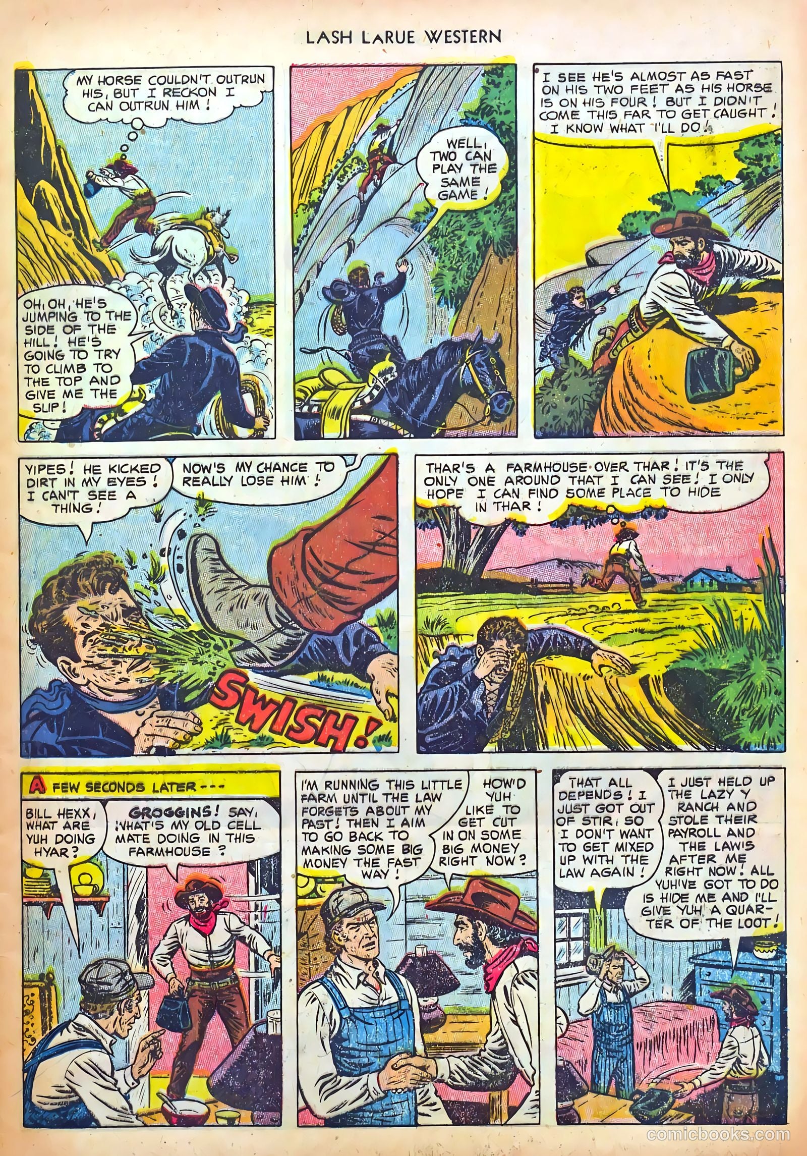 Lash LaRue Western #37 — page 5 of 36