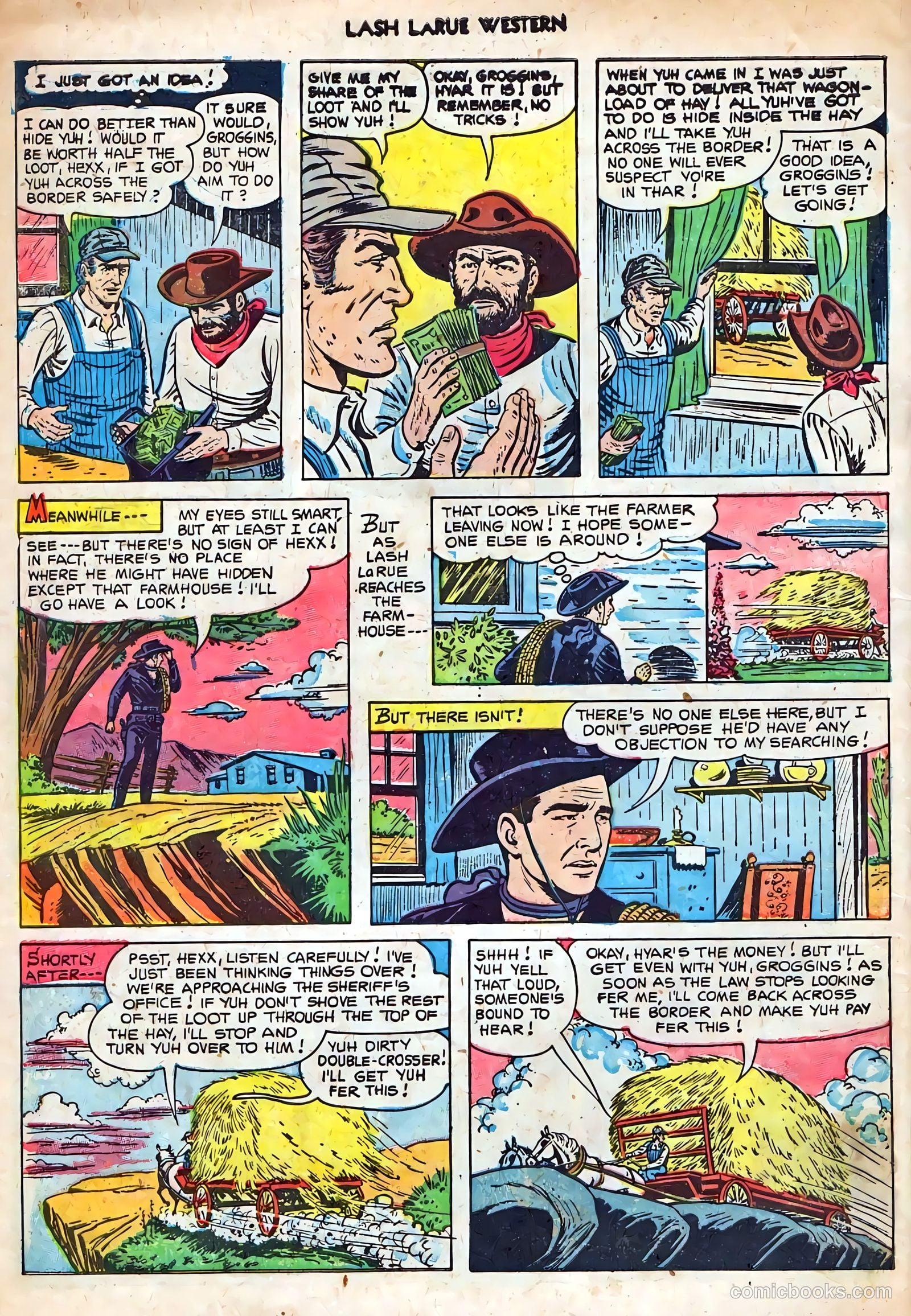 Lash LaRue Western #37 — page 6 of 36