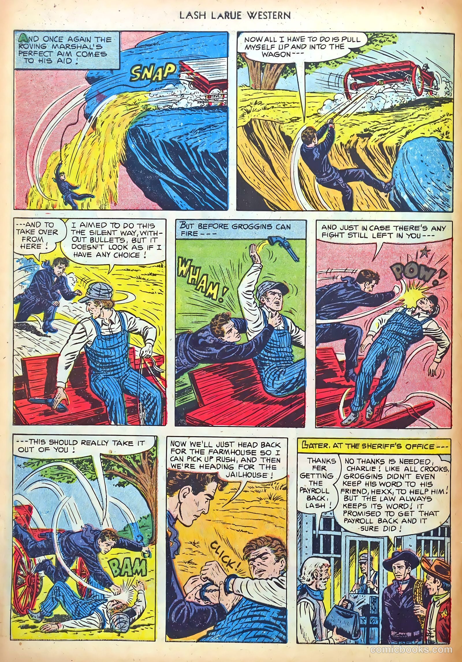 Lash LaRue Western #37 — page 10 of 36