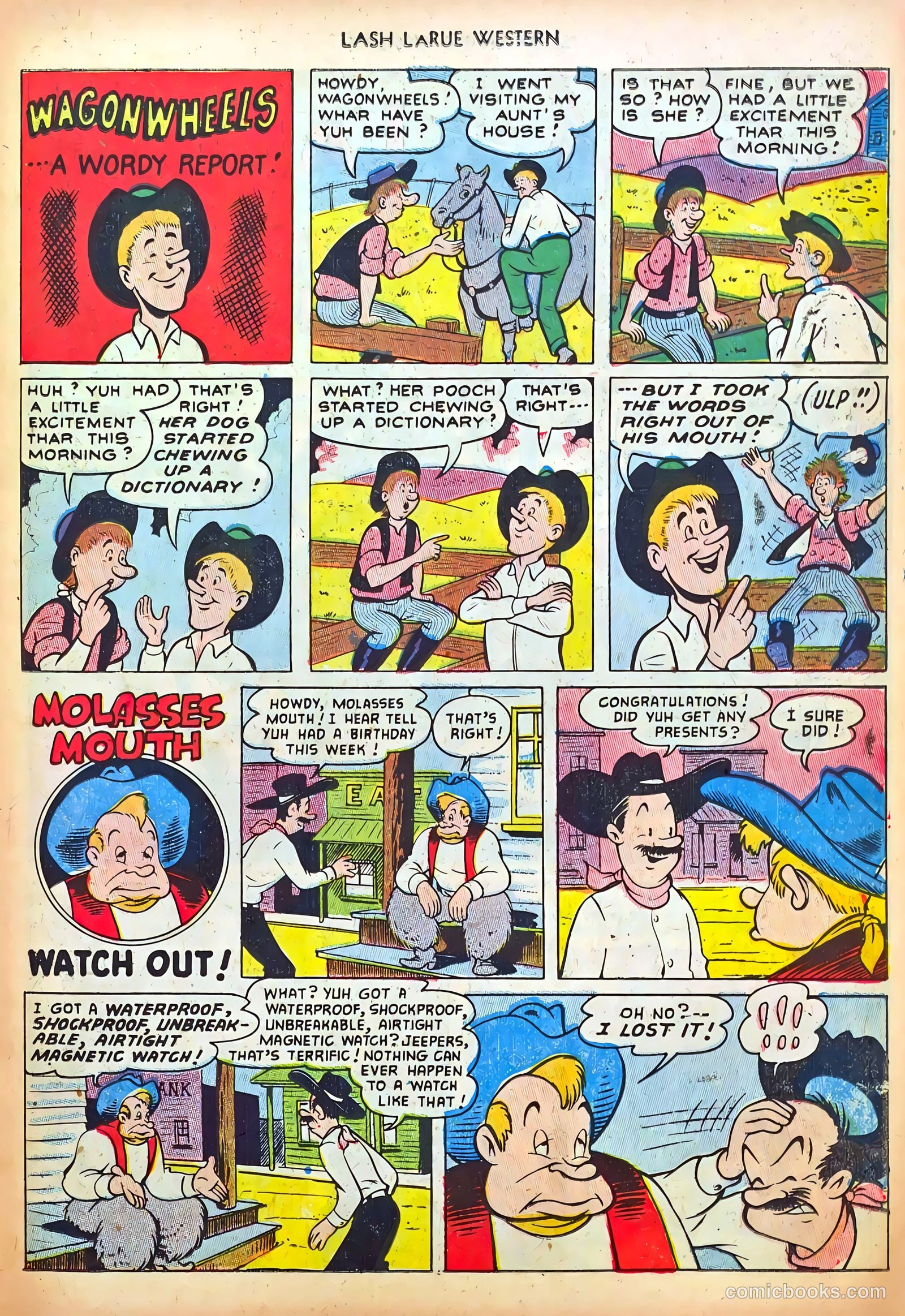 Lash LaRue Western #37 — page 11 of 36