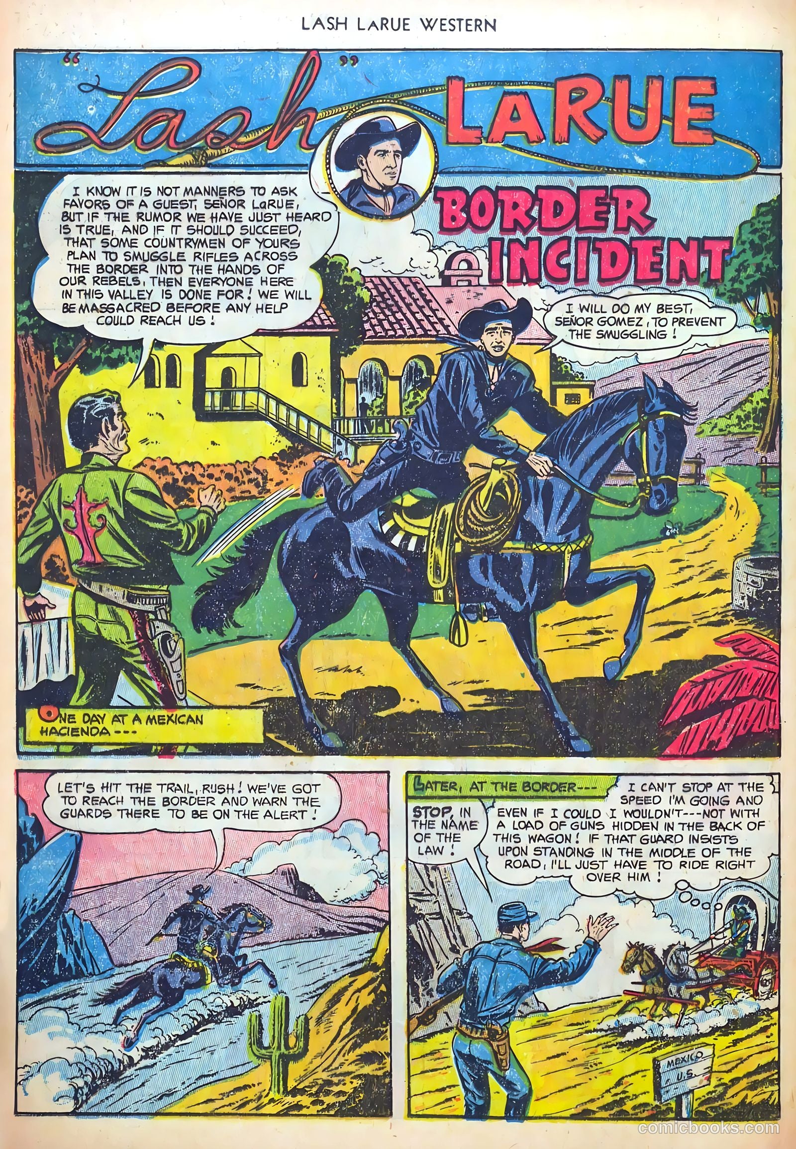 Lash LaRue Western #37 — page 12 of 36