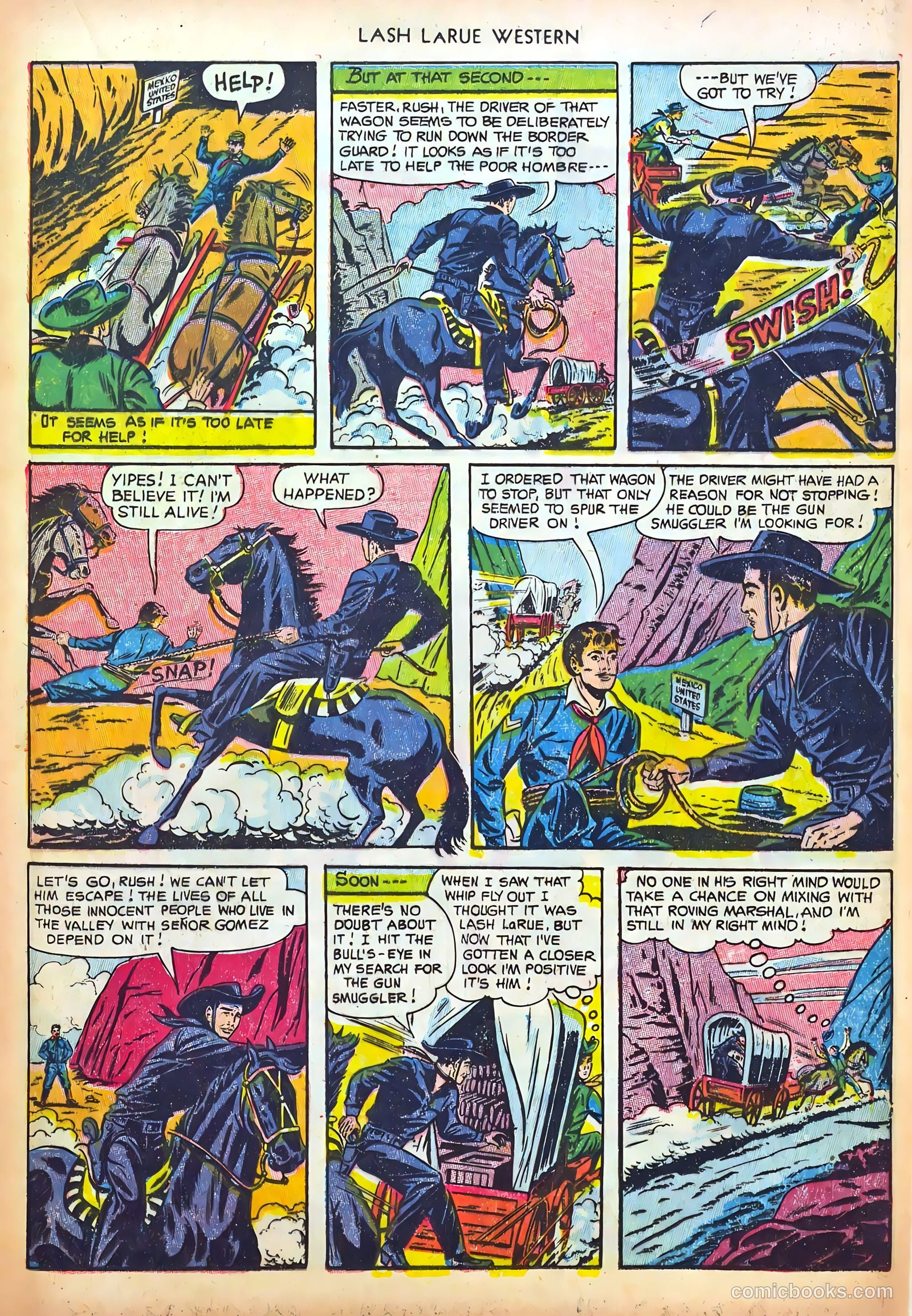 Lash LaRue Western #37 — page 13 of 36