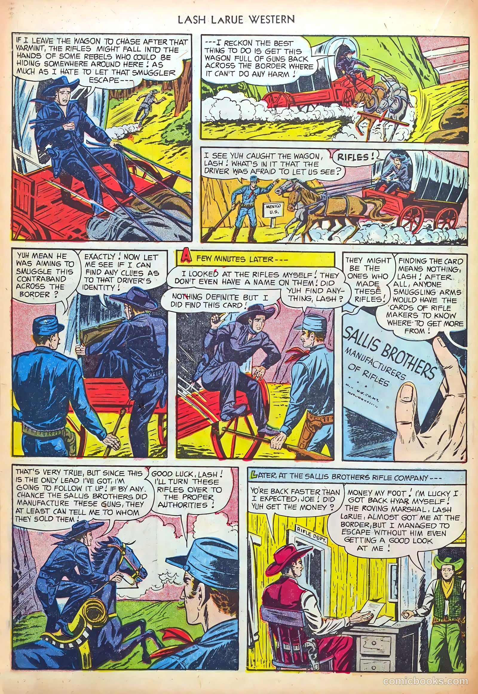 Lash LaRue Western #37 — page 14 of 36