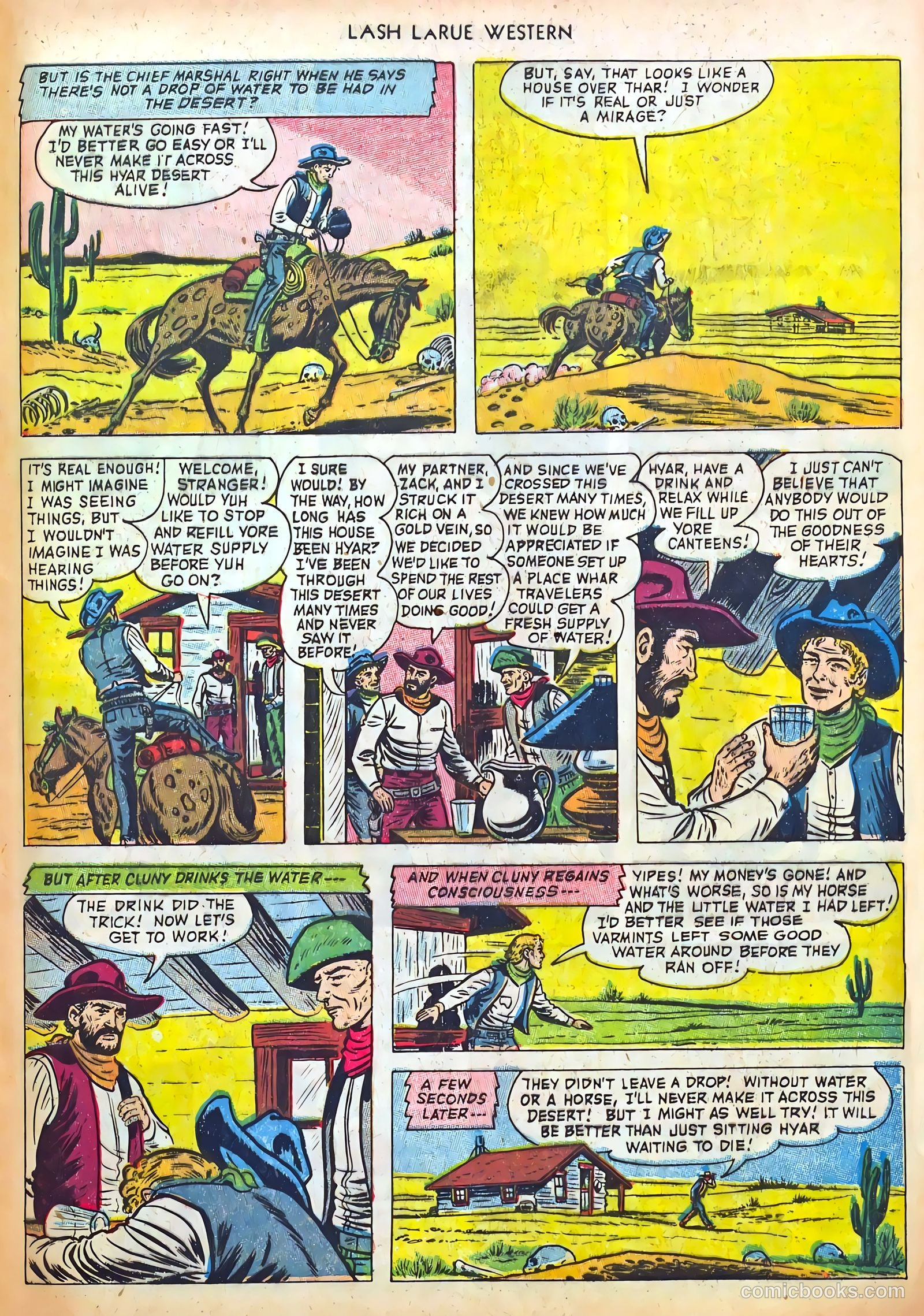Lash LaRue Western #37 — page 29 of 36