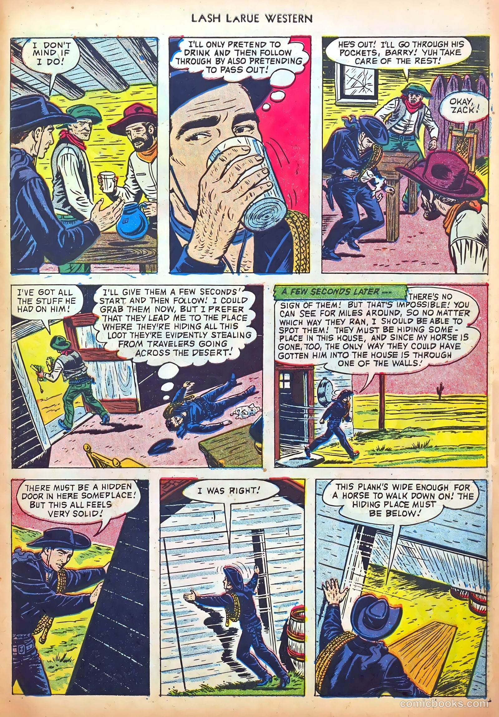 Lash LaRue Western #37 — page 31 of 36