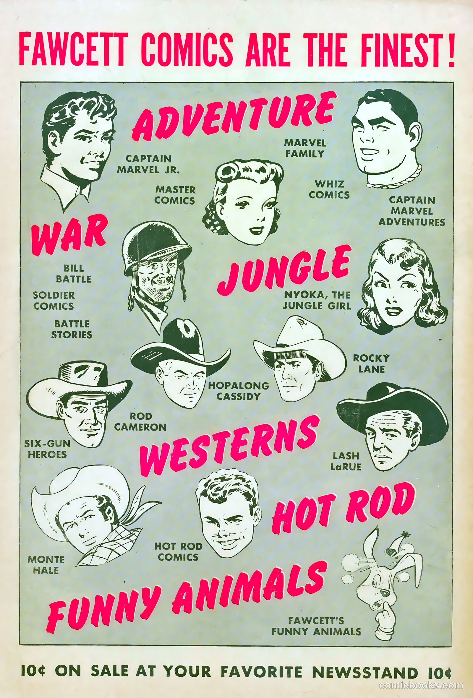 Lash LaRue Western #37 — page 36 of 36