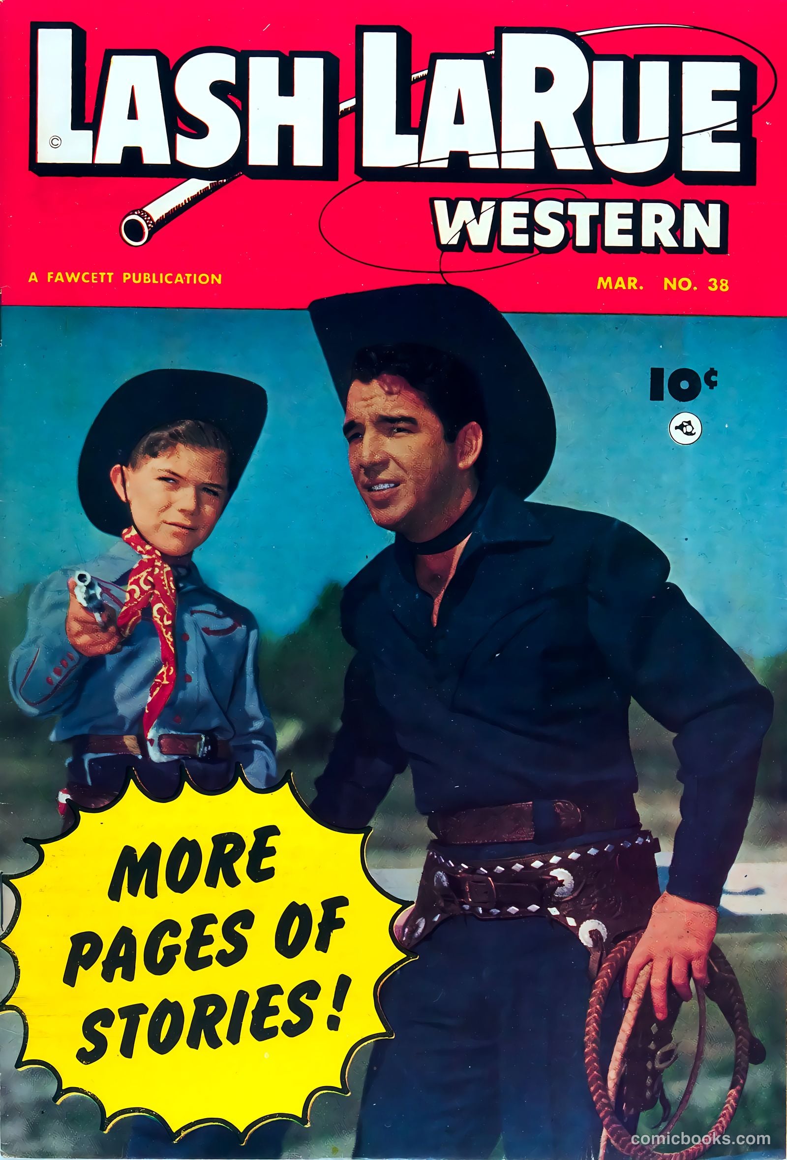 Lash LaRue Western #38 — page 1 of 36