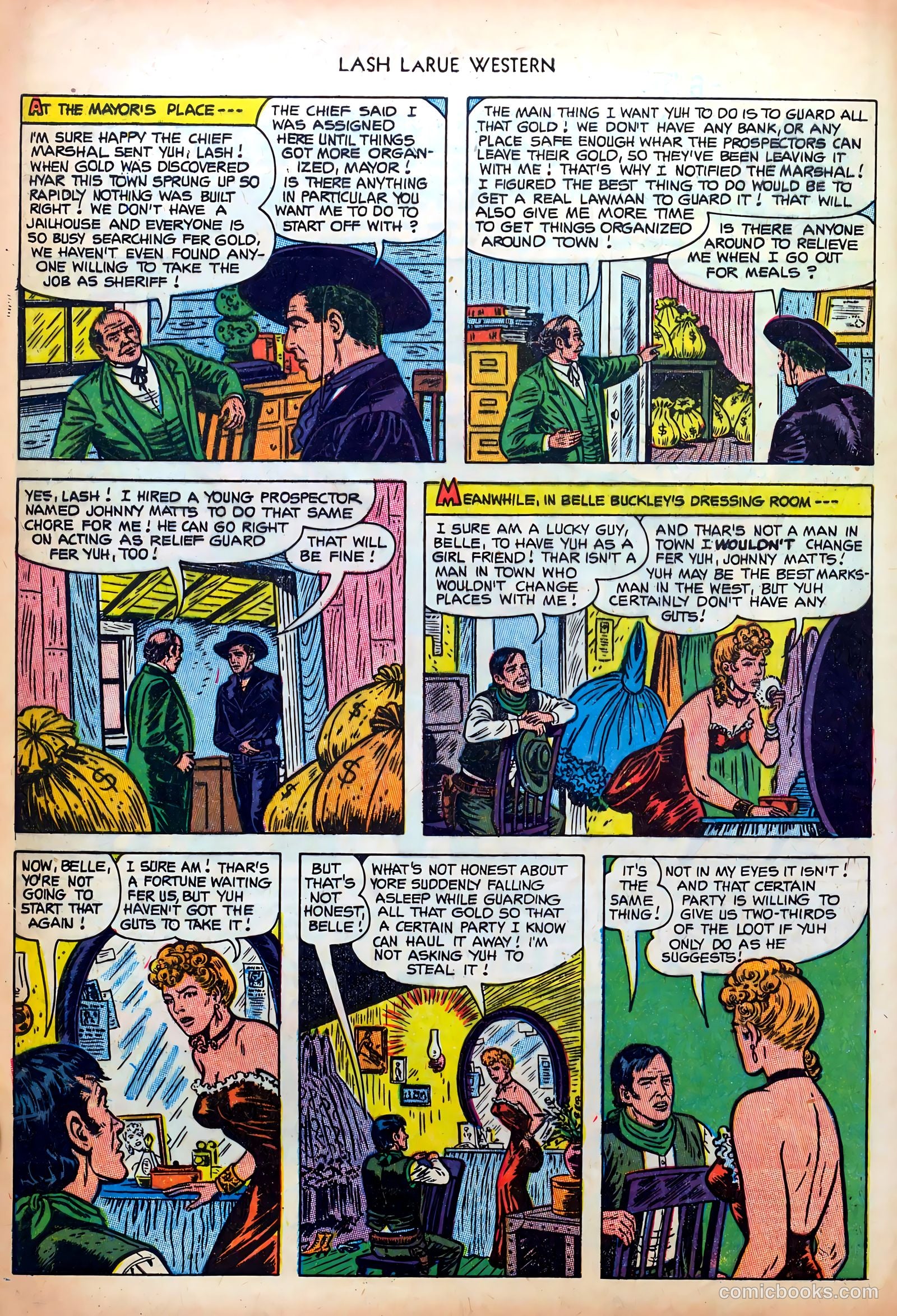 Lash LaRue Western #38 — page 4 of 36