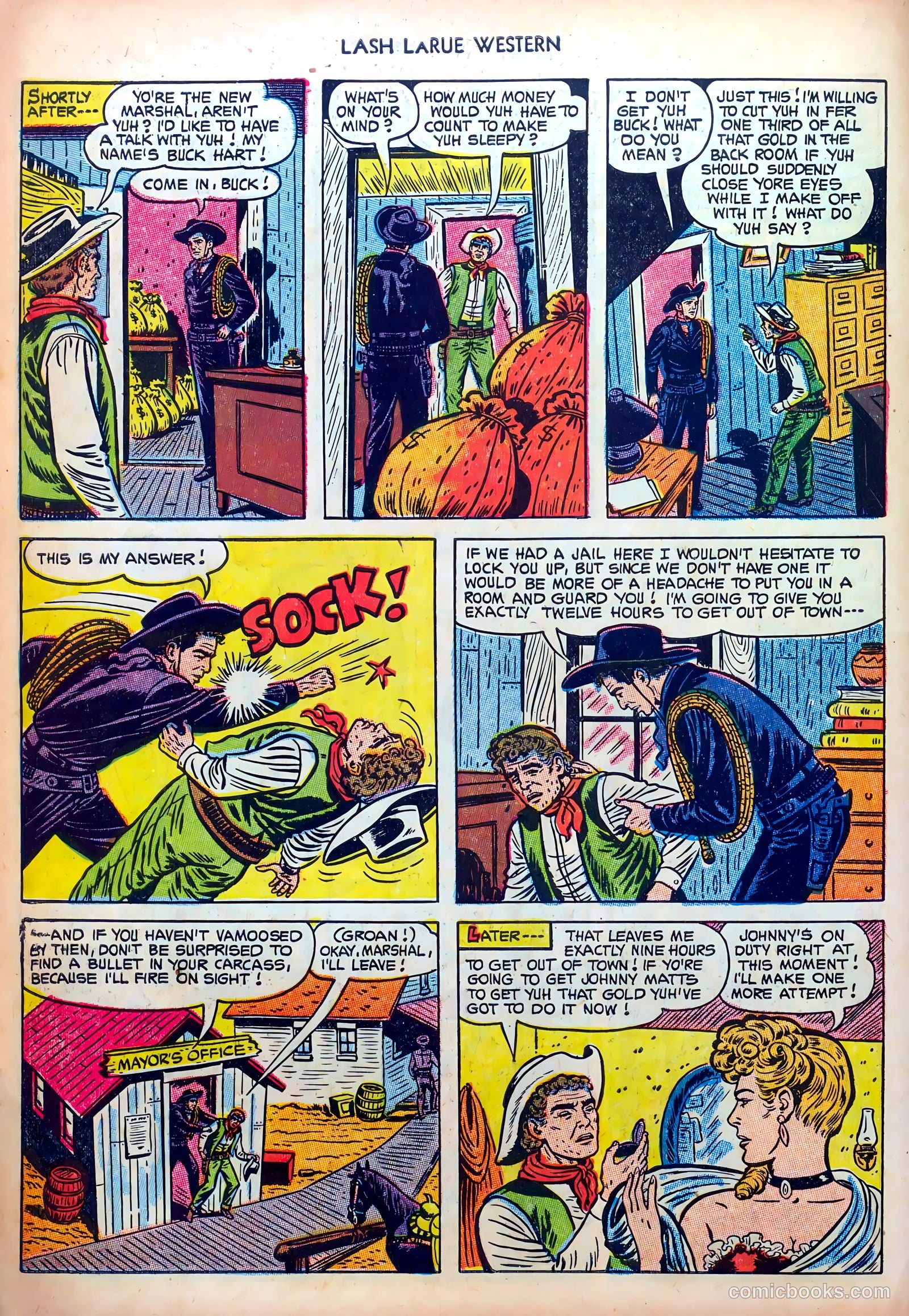 Lash LaRue Western #38 — page 6 of 36
