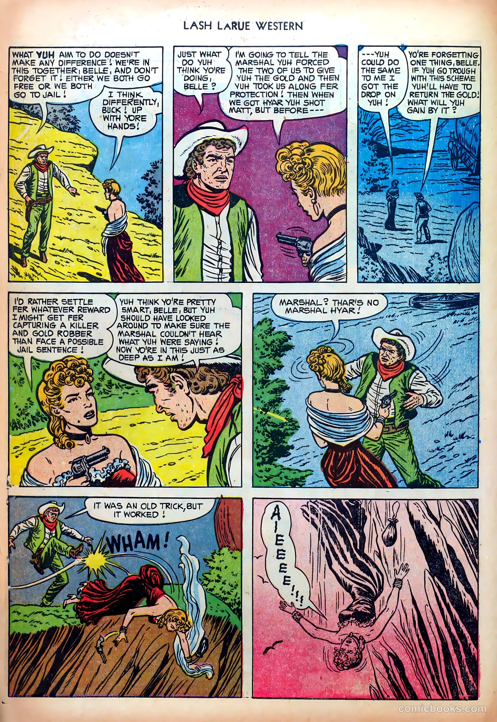 Lash LaRue Western #38 — page 10 of 36