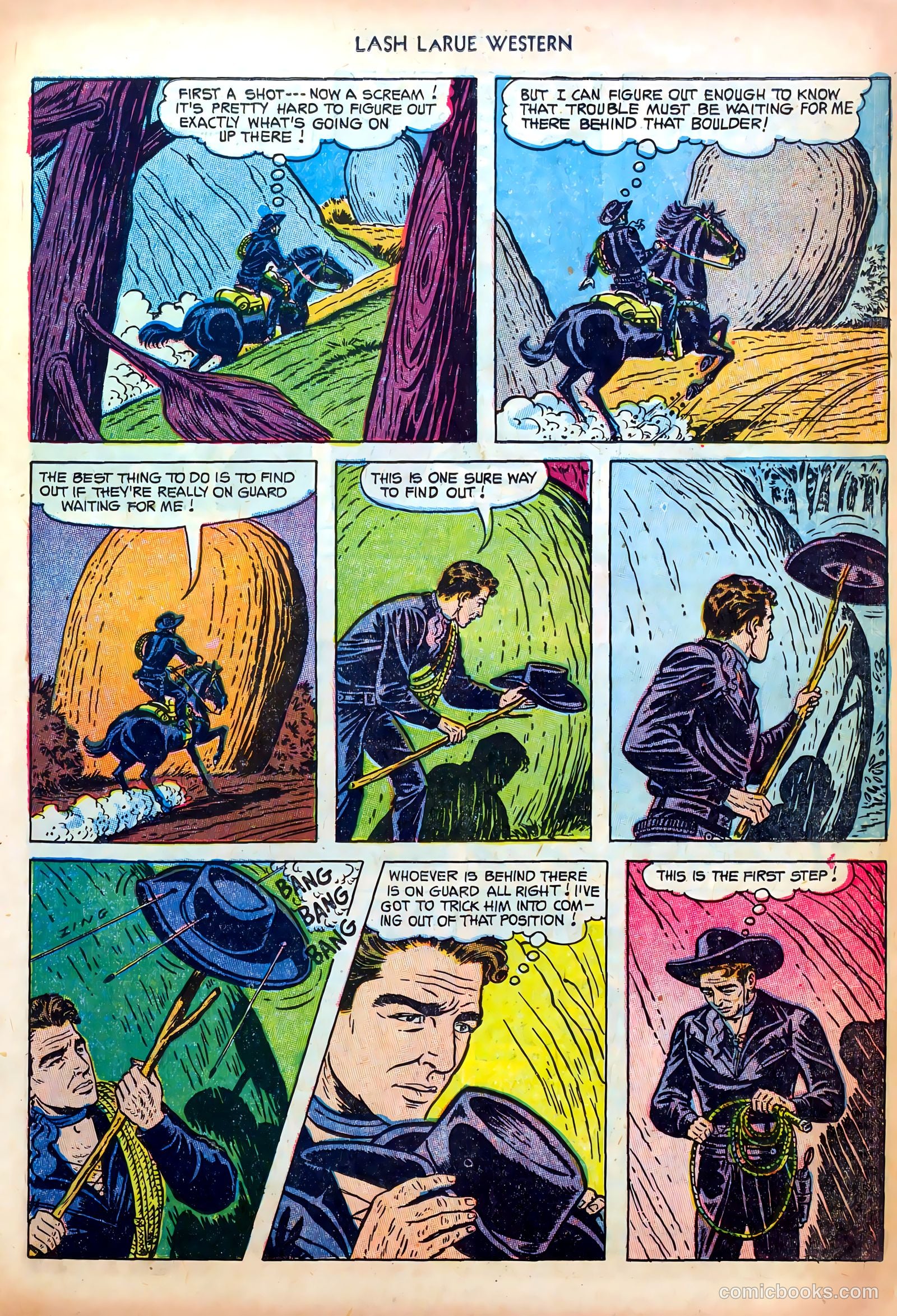 Lash LaRue Western #38 — page 11 of 36