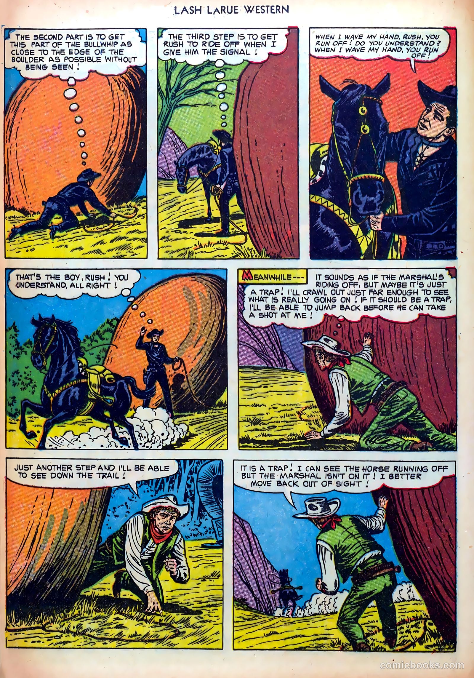 Lash LaRue Western #38 — page 12 of 36