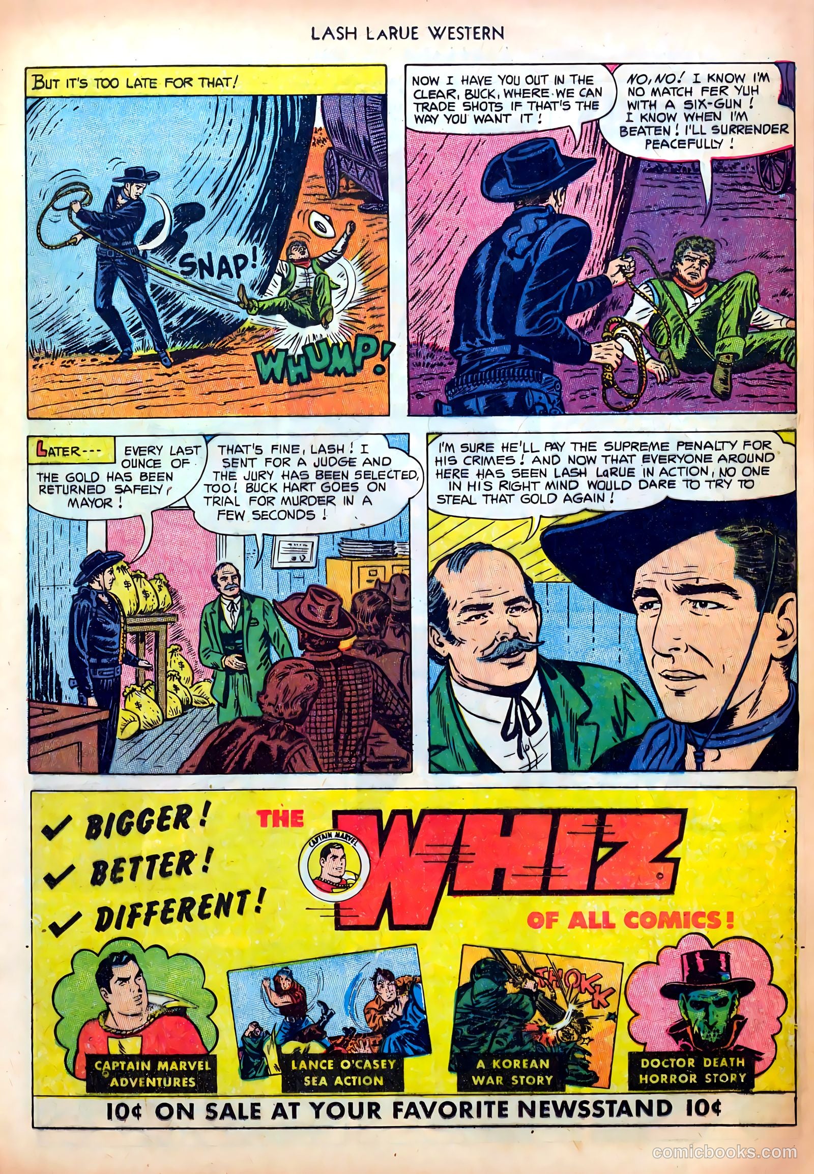 Lash LaRue Western #38 — page 13 of 36
