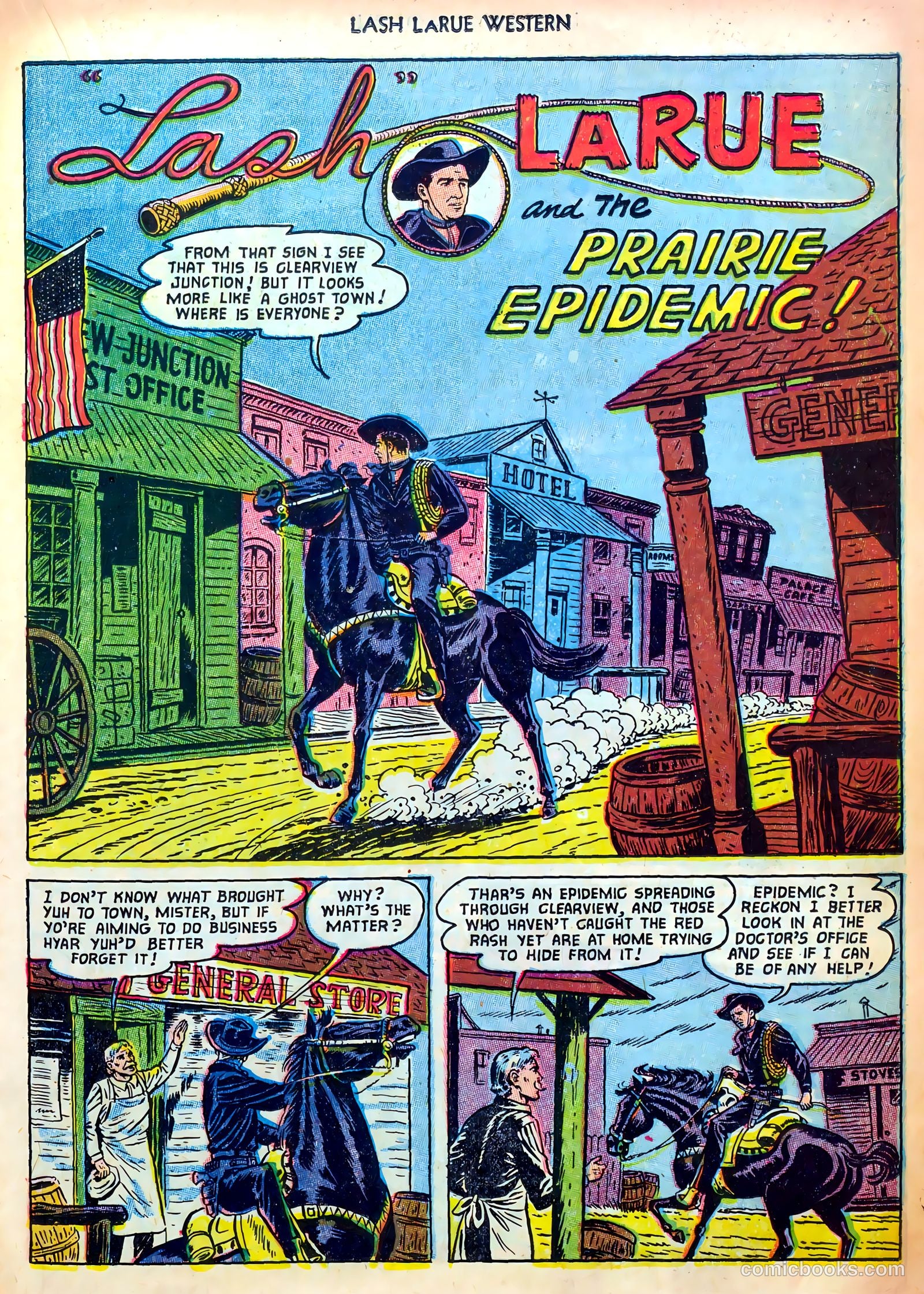 Lash LaRue Western #38 — page 15 of 36