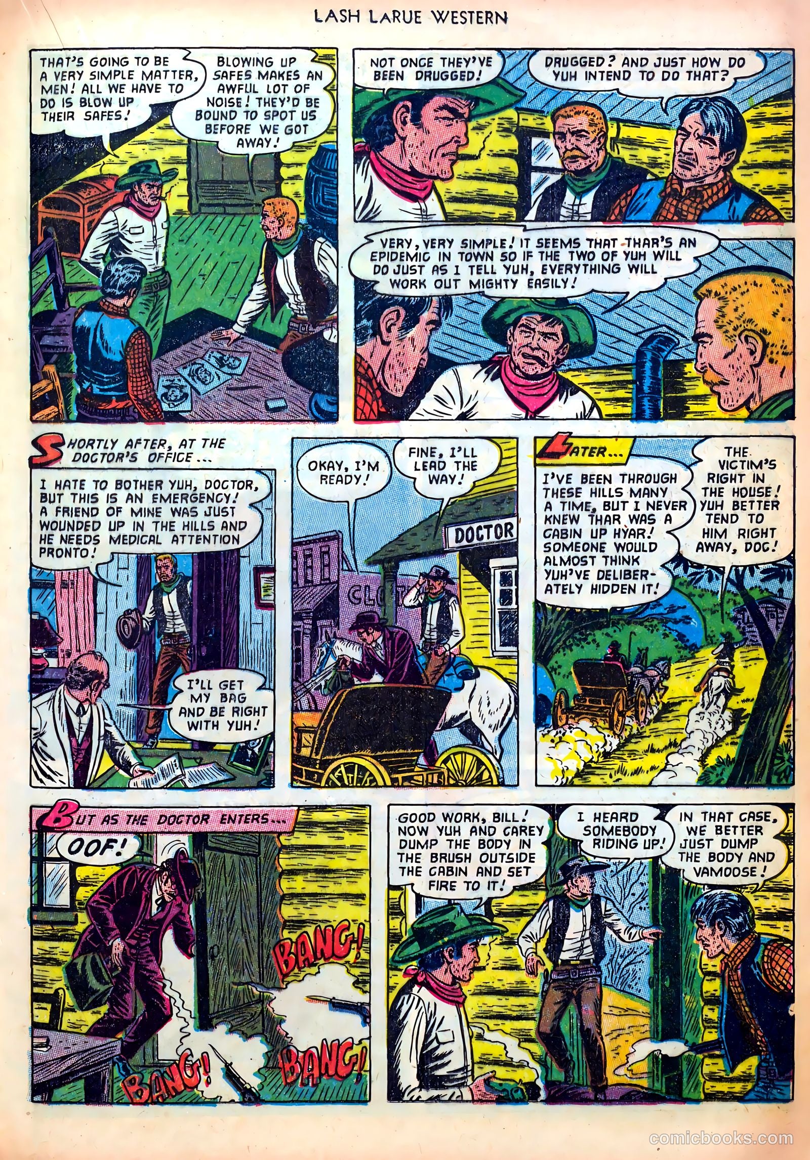 Lash LaRue Western #38 — page 17 of 36