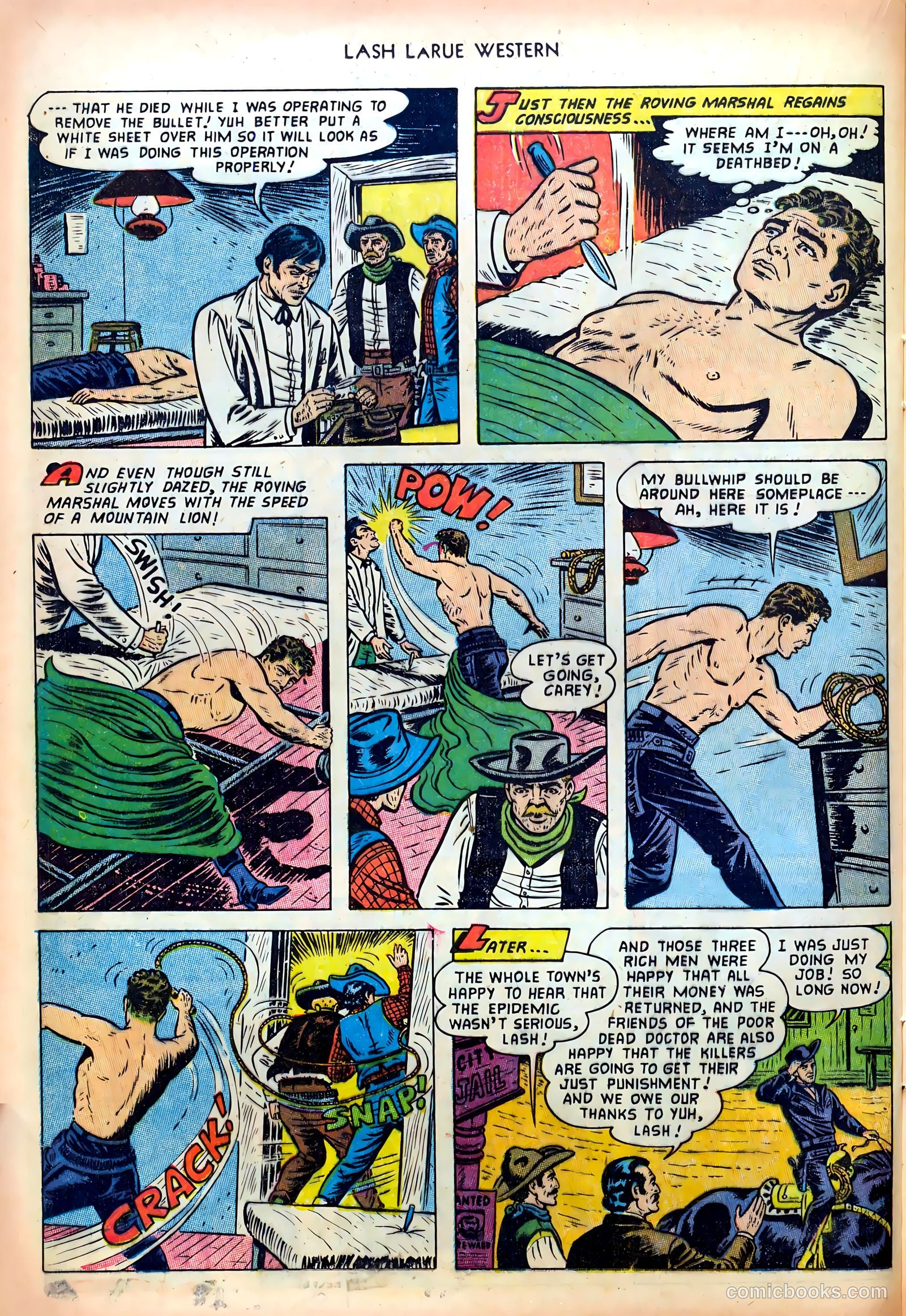Lash LaRue Western #38 — page 24 of 36