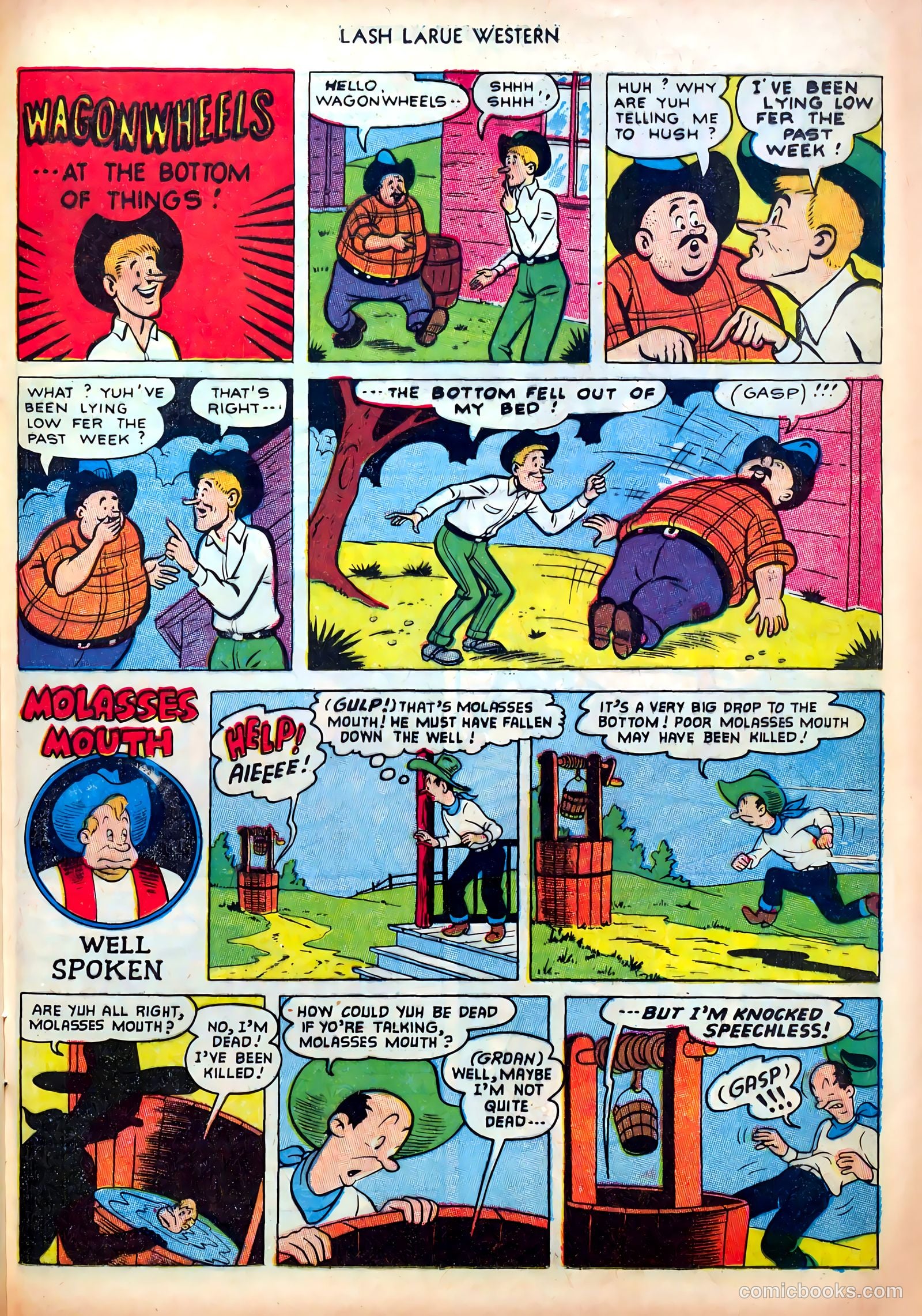 Lash LaRue Western #38 — page 25 of 36