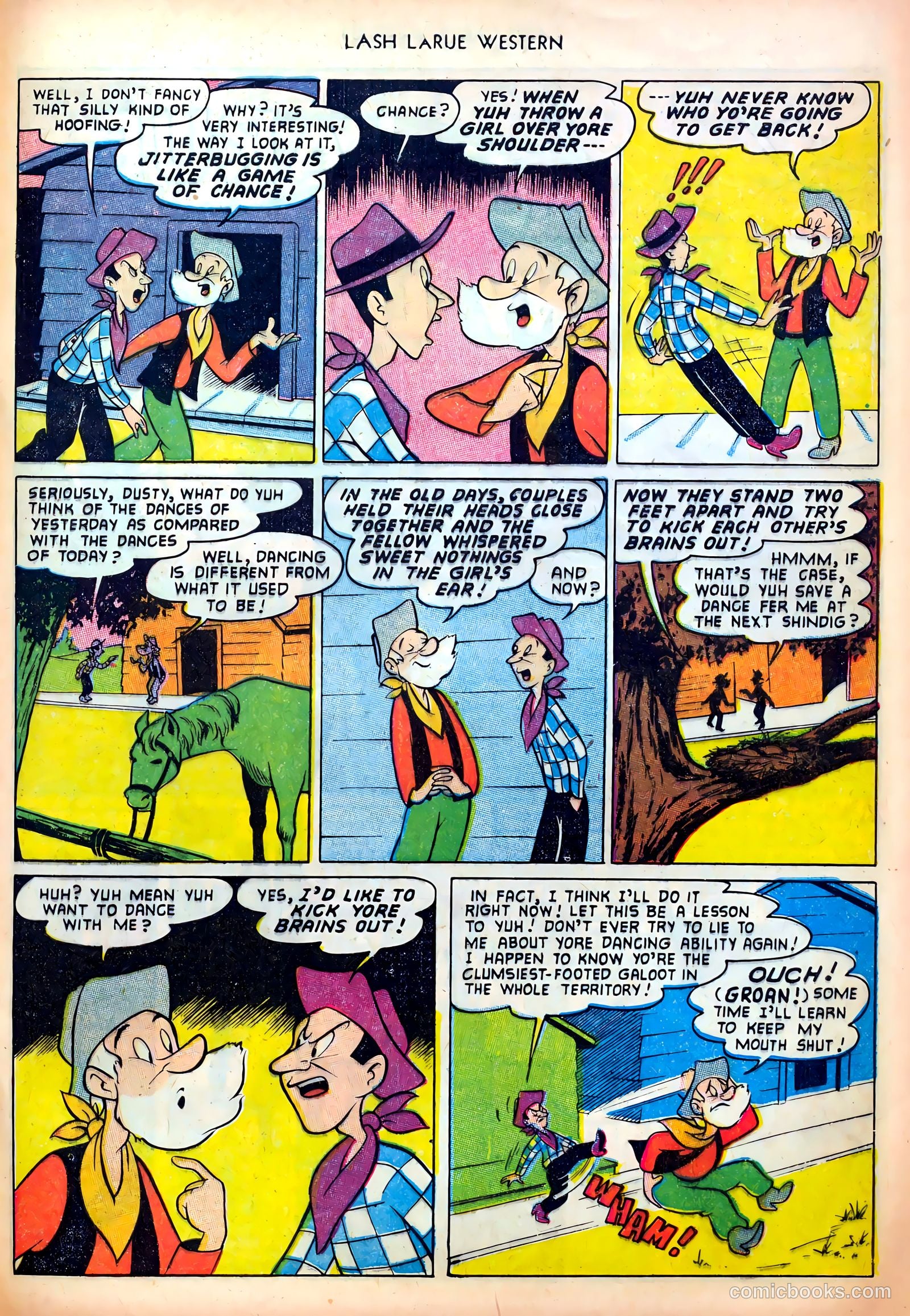 Lash LaRue Western #38 — page 29 of 36