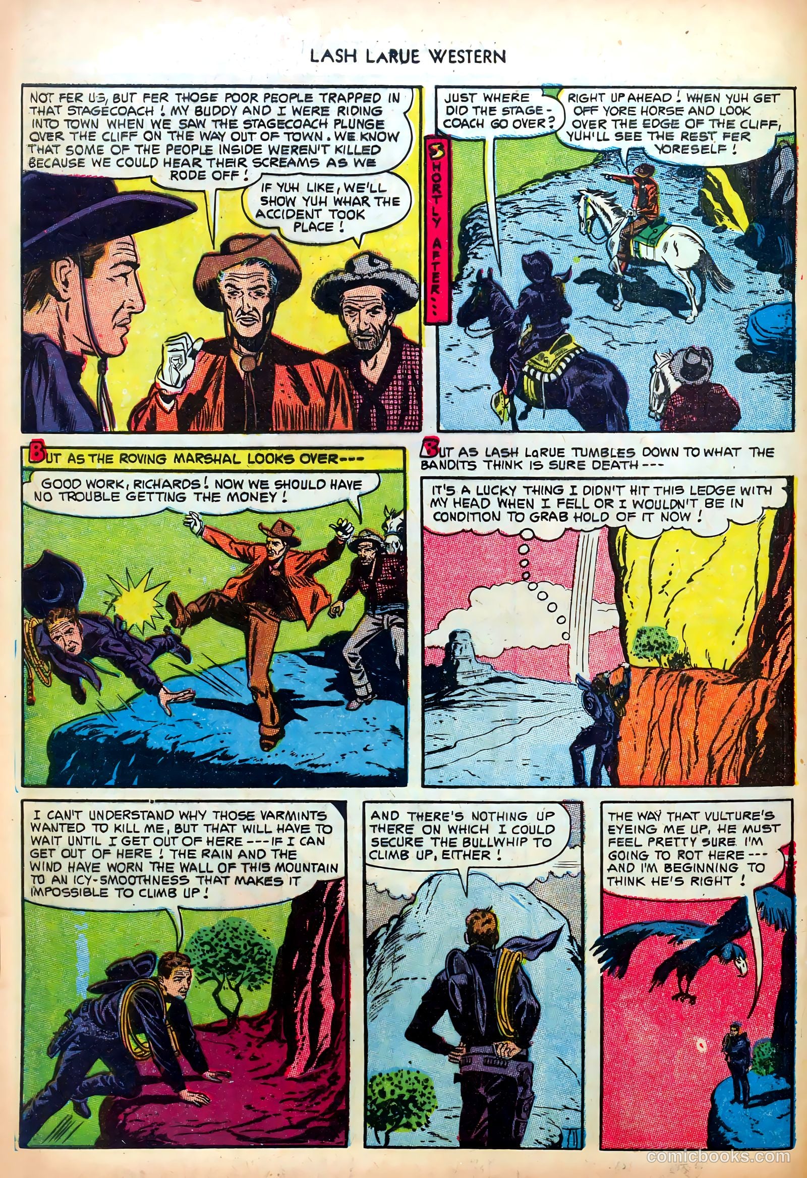 Lash LaRue Western #38 — page 32 of 36