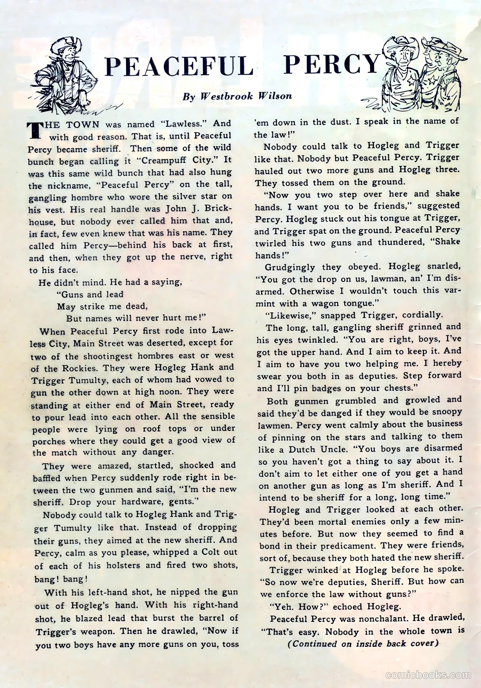 Lash LaRue Western #39 — page 2 of 36