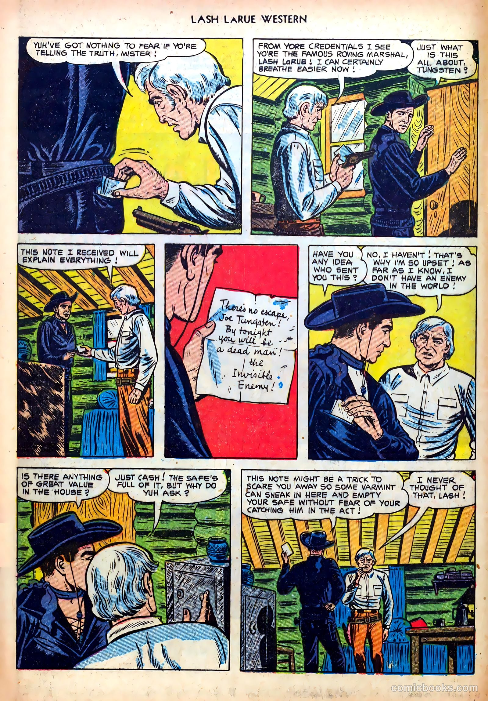 Lash LaRue Western #39 — page 4 of 36