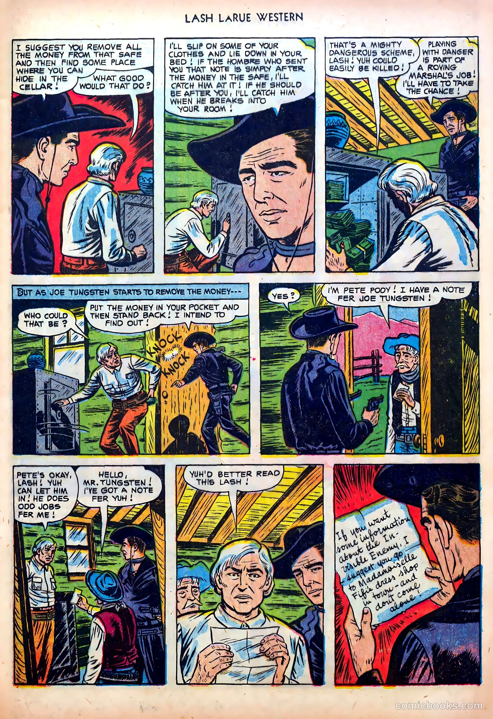 Lash LaRue Western #39 — page 5 of 36