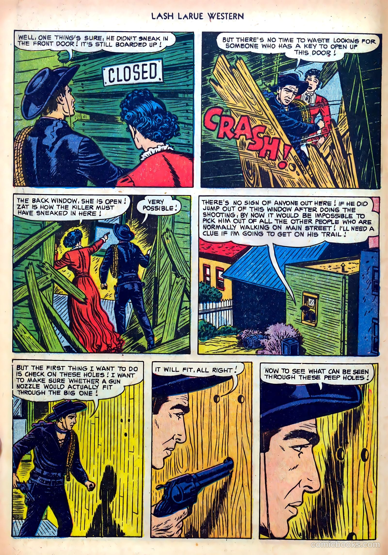 Lash LaRue Western #39 — page 8 of 36
