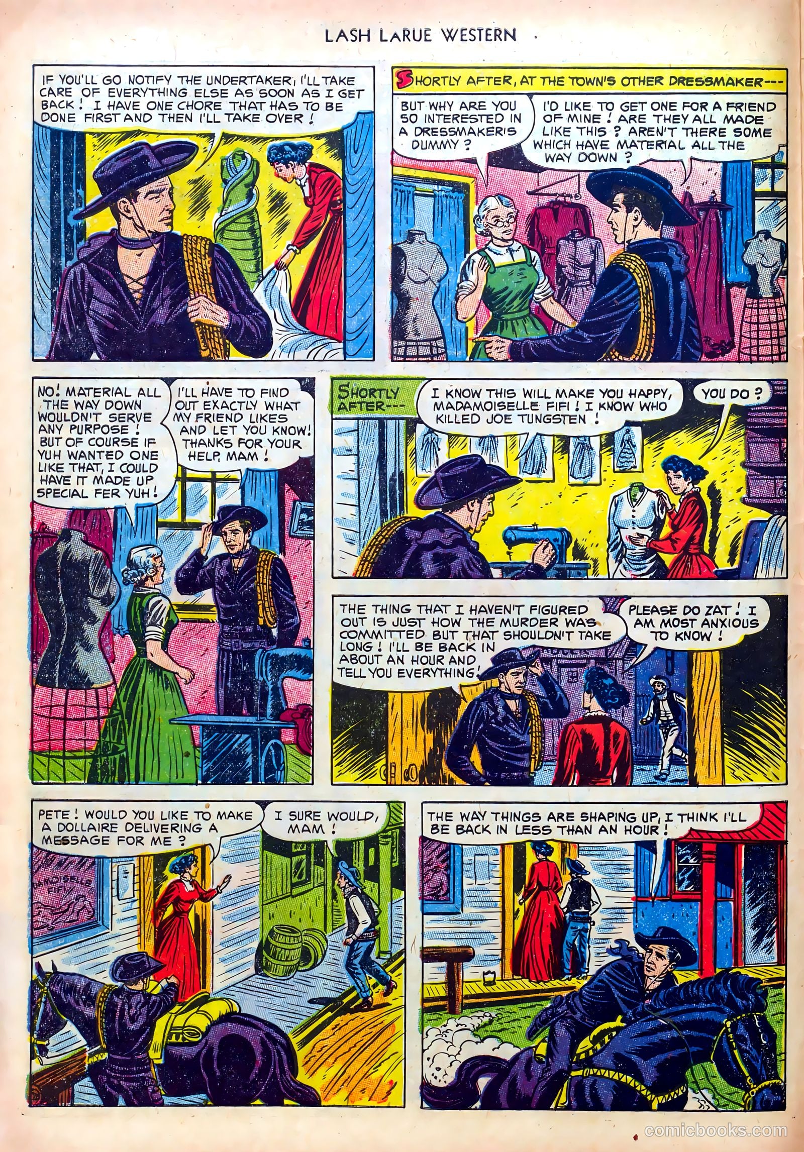 Lash LaRue Western #39 — page 10 of 36