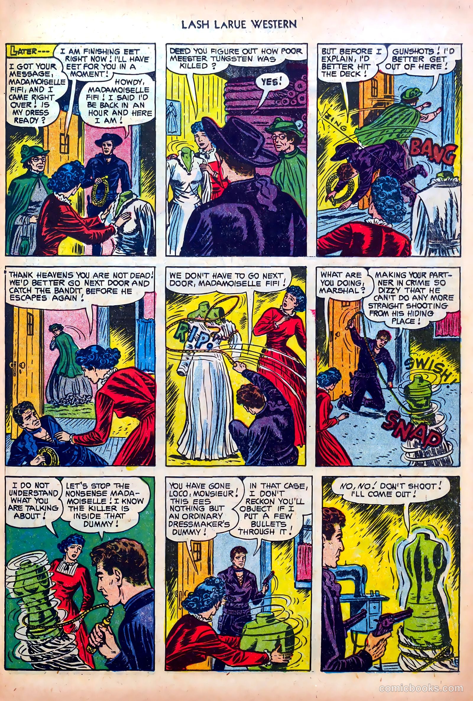 Lash LaRue Western #39 — page 11 of 36