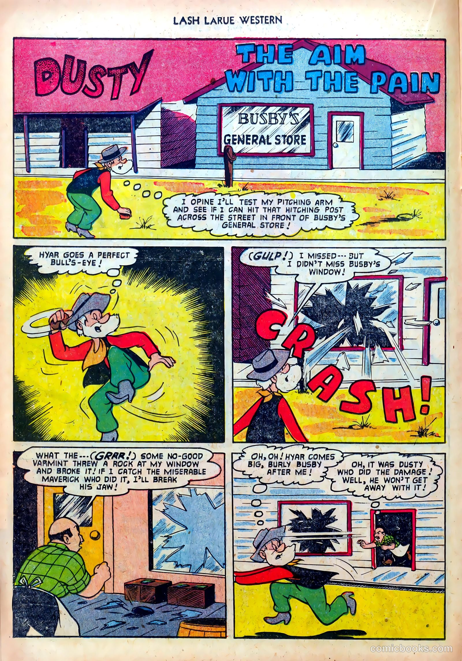 Lash LaRue Western #39 — page 14 of 36