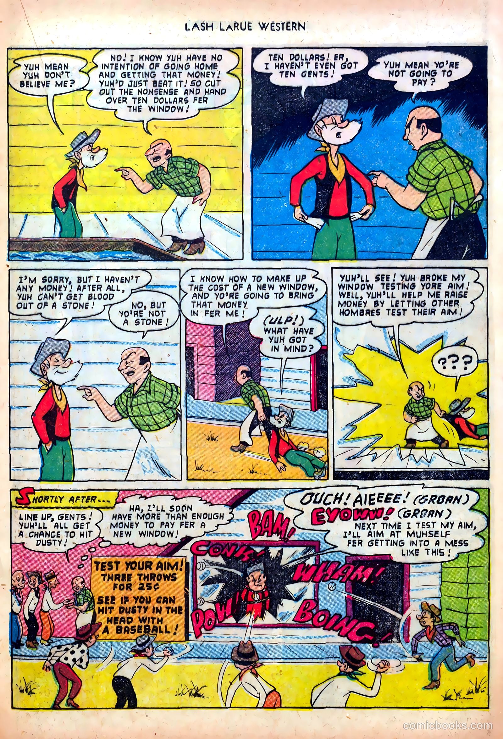 Lash LaRue Western #39 — page 17 of 36