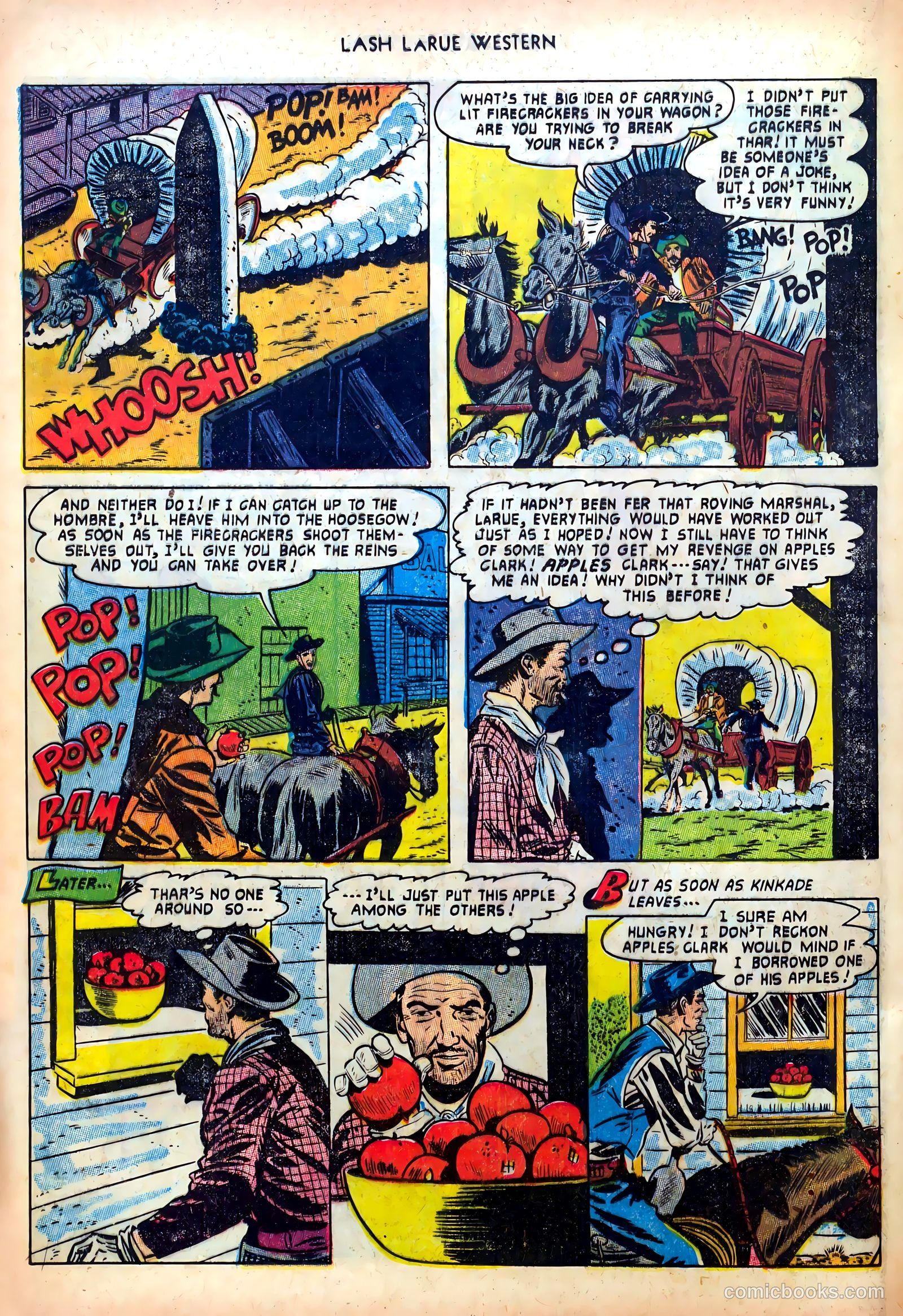 Lash LaRue Western #39 — page 20 of 36