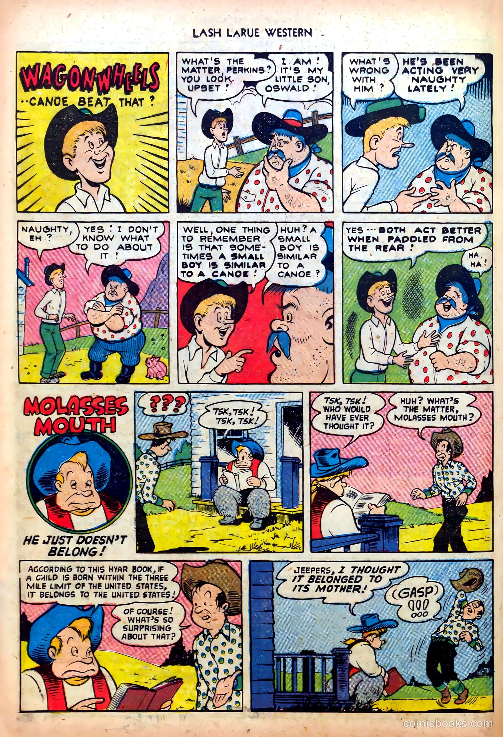 Lash LaRue Western #39 — page 24 of 36