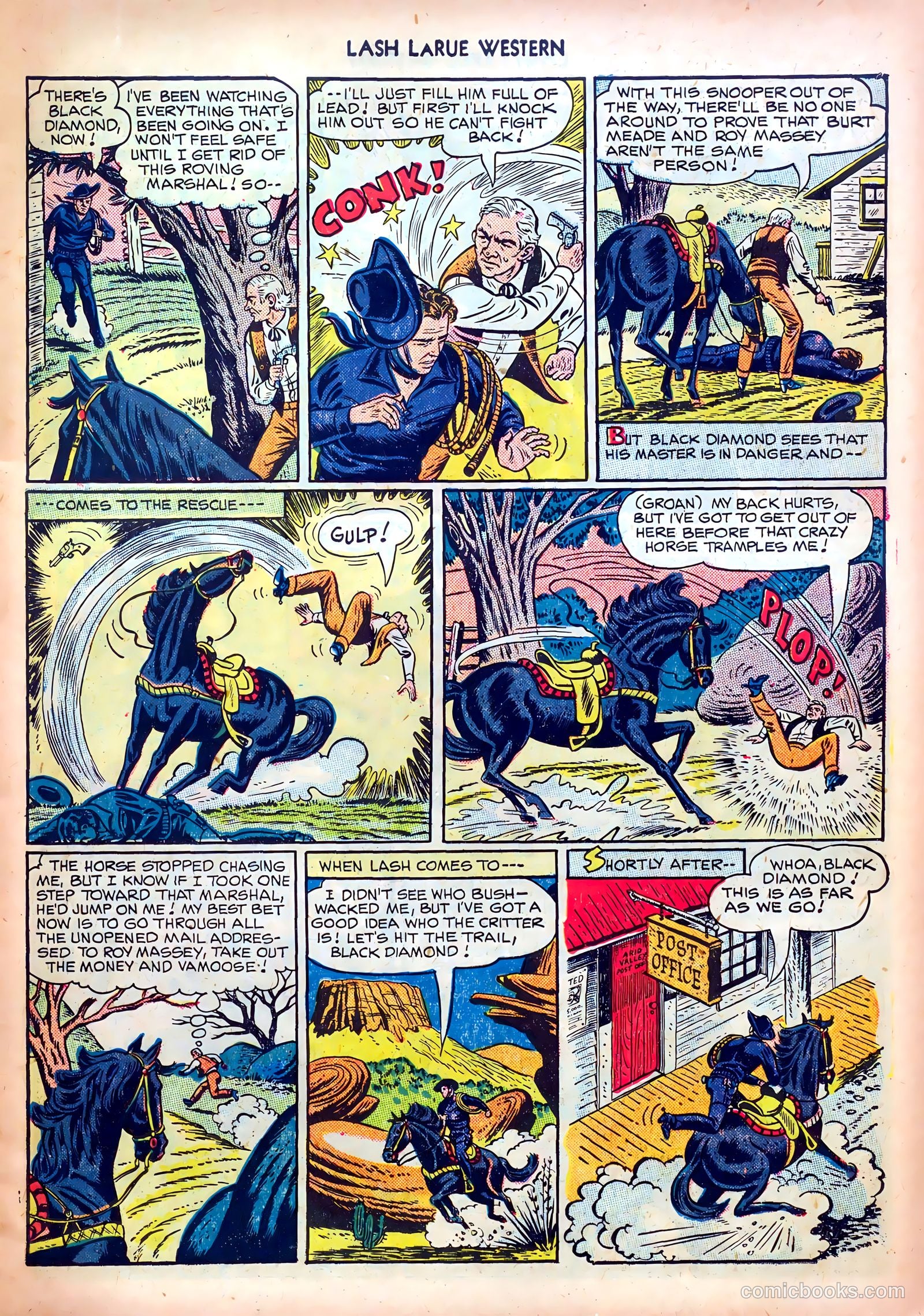 Lash LaRue Western #4 — page 11 of 36