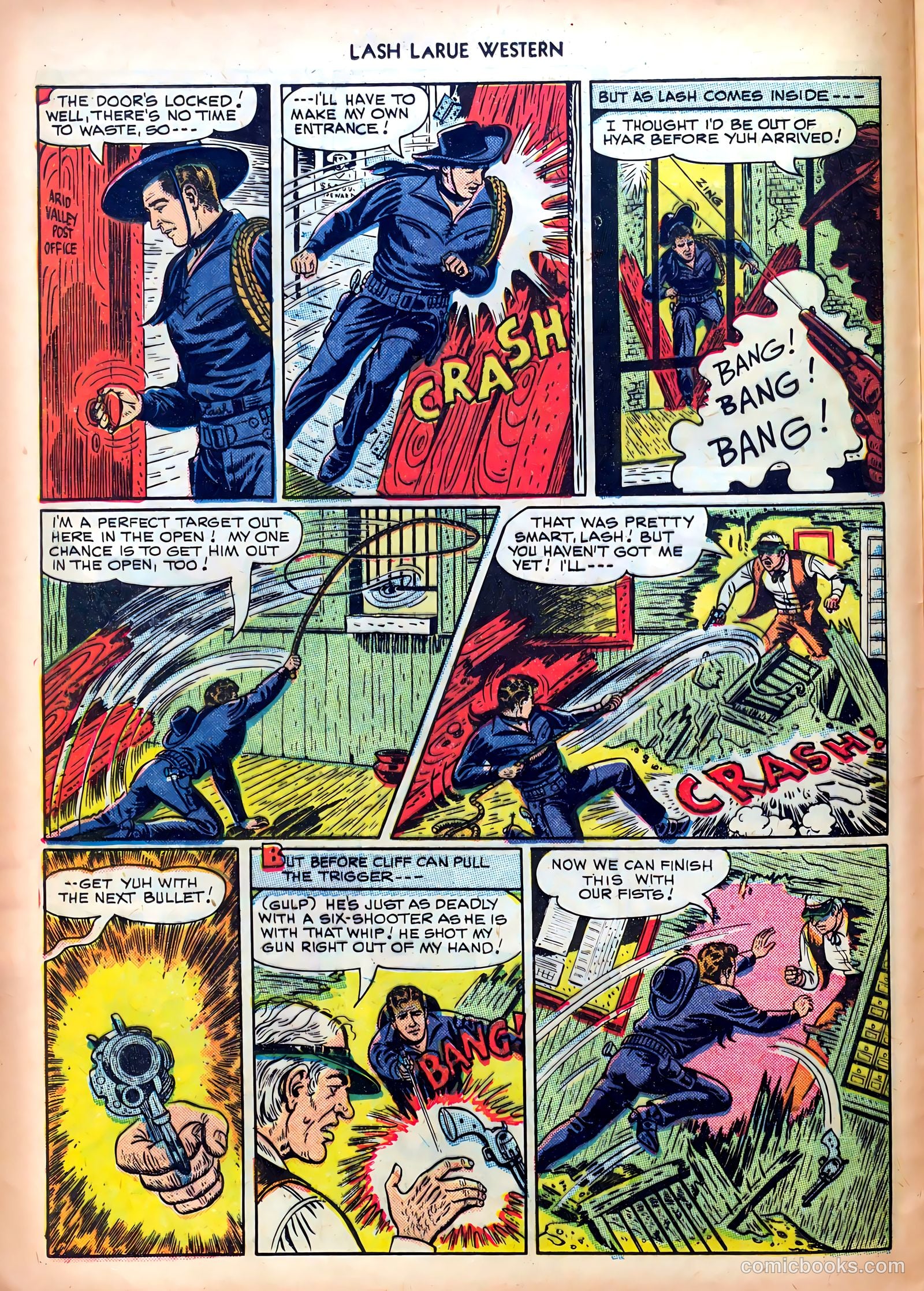 Lash LaRue Western #4 — page 12 of 36