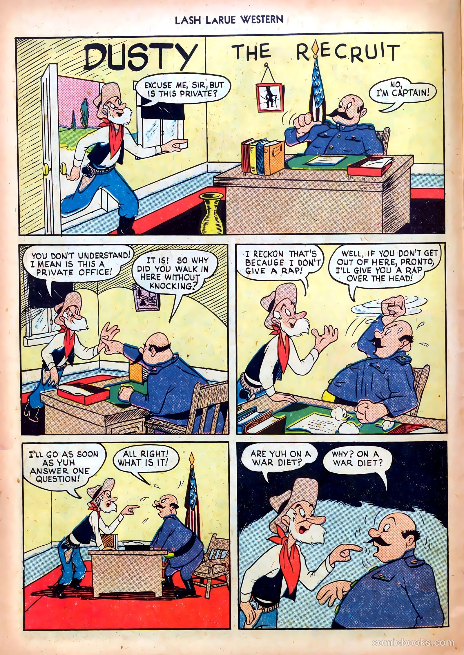 Lash LaRue Western #4 — page 14 of 36