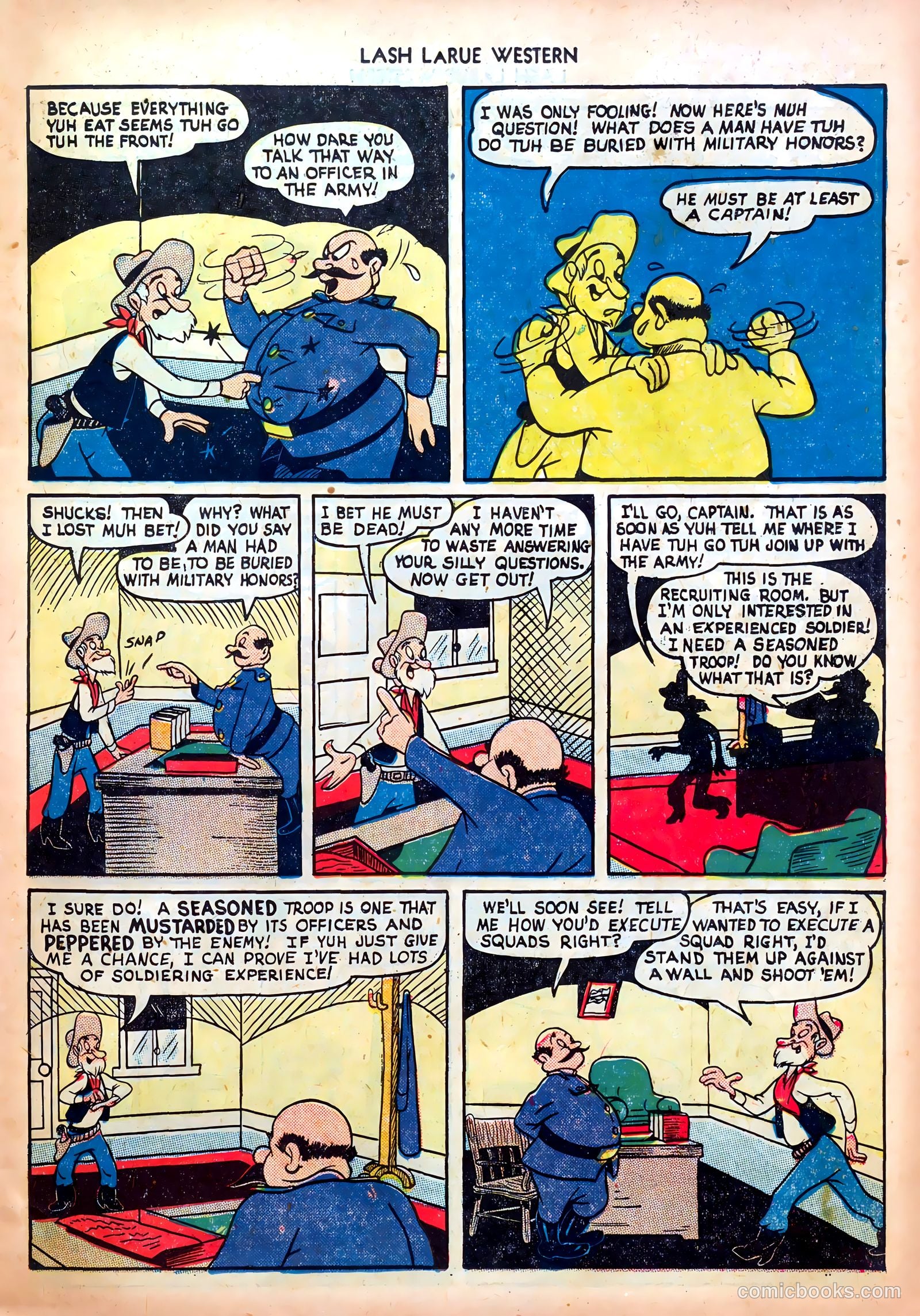 Lash LaRue Western #4 — page 15 of 36