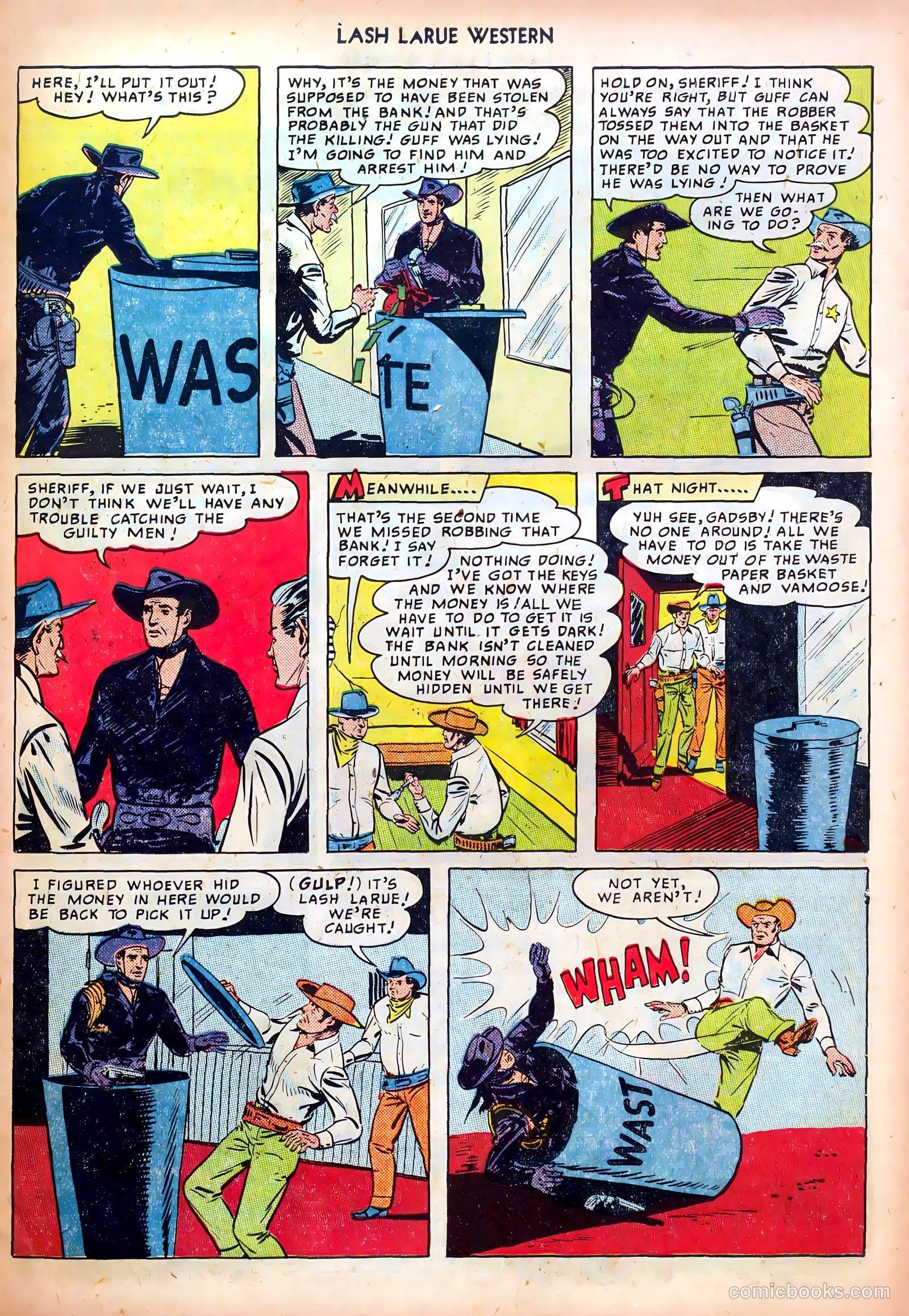 Lash LaRue Western #4 — page 23 of 36