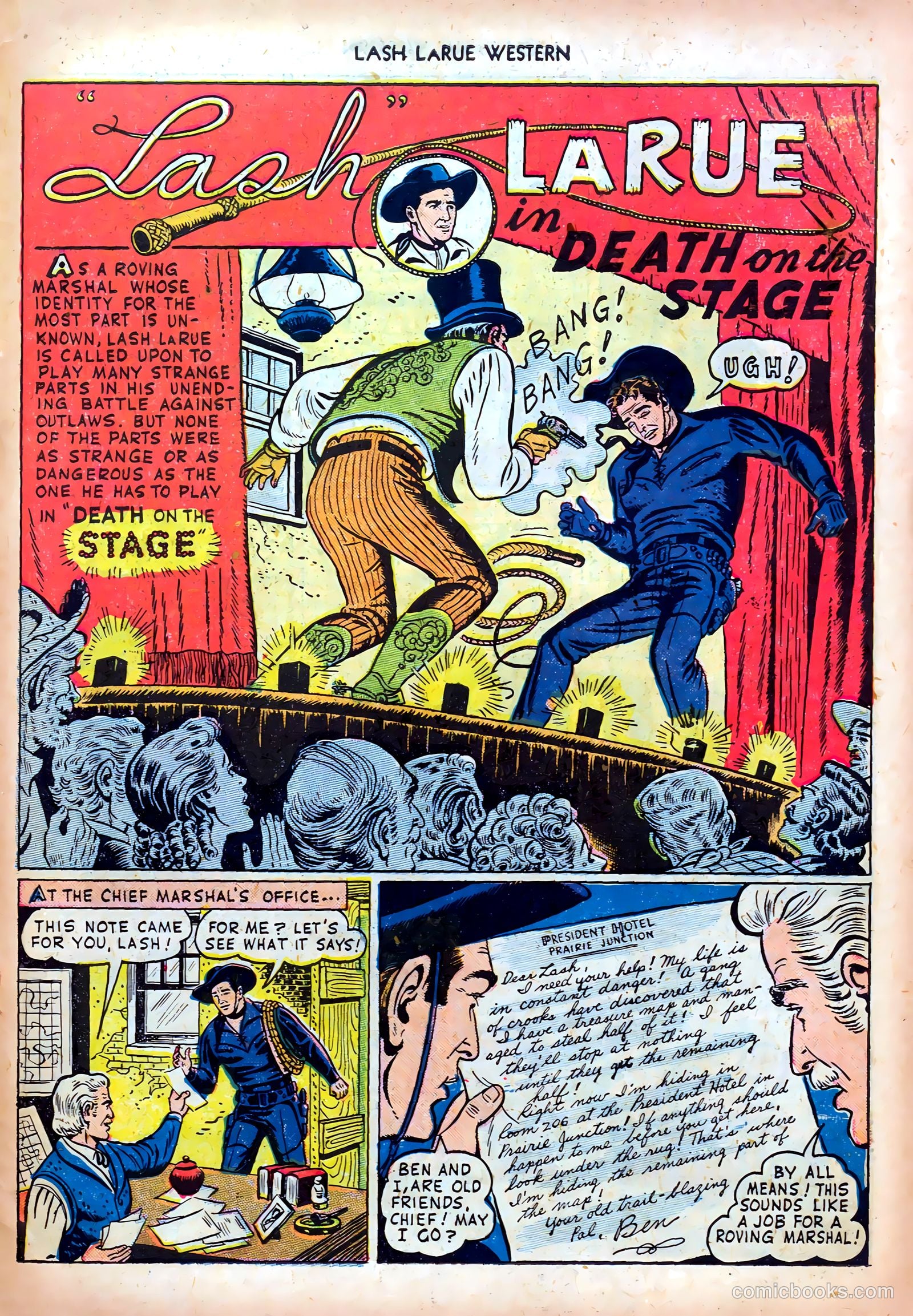Lash LaRue Western #4 — page 27 of 36