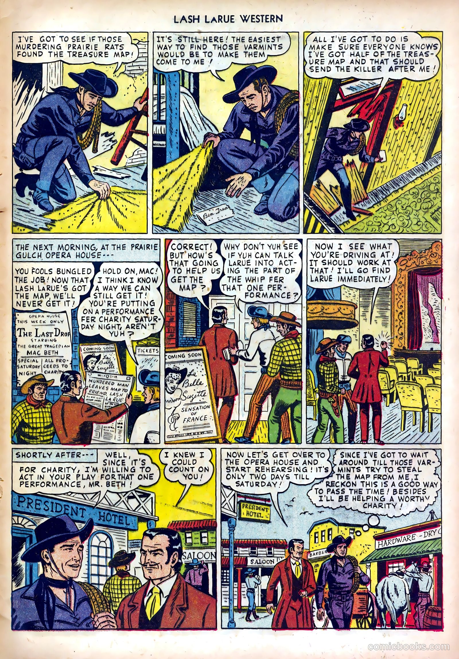 Lash LaRue Western #4 — page 29 of 36