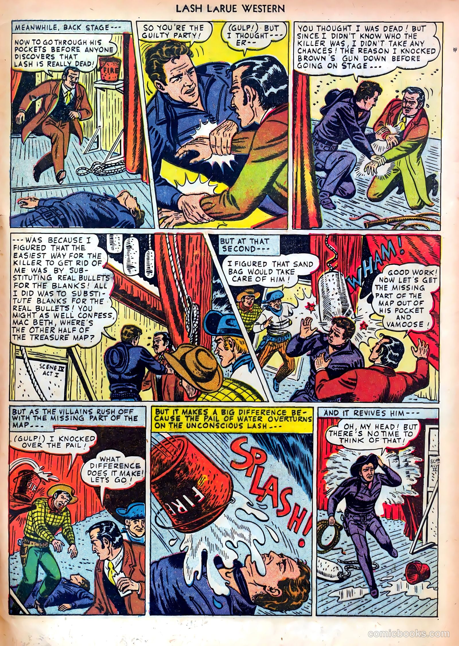 Lash LaRue Western #4 — page 33 of 36