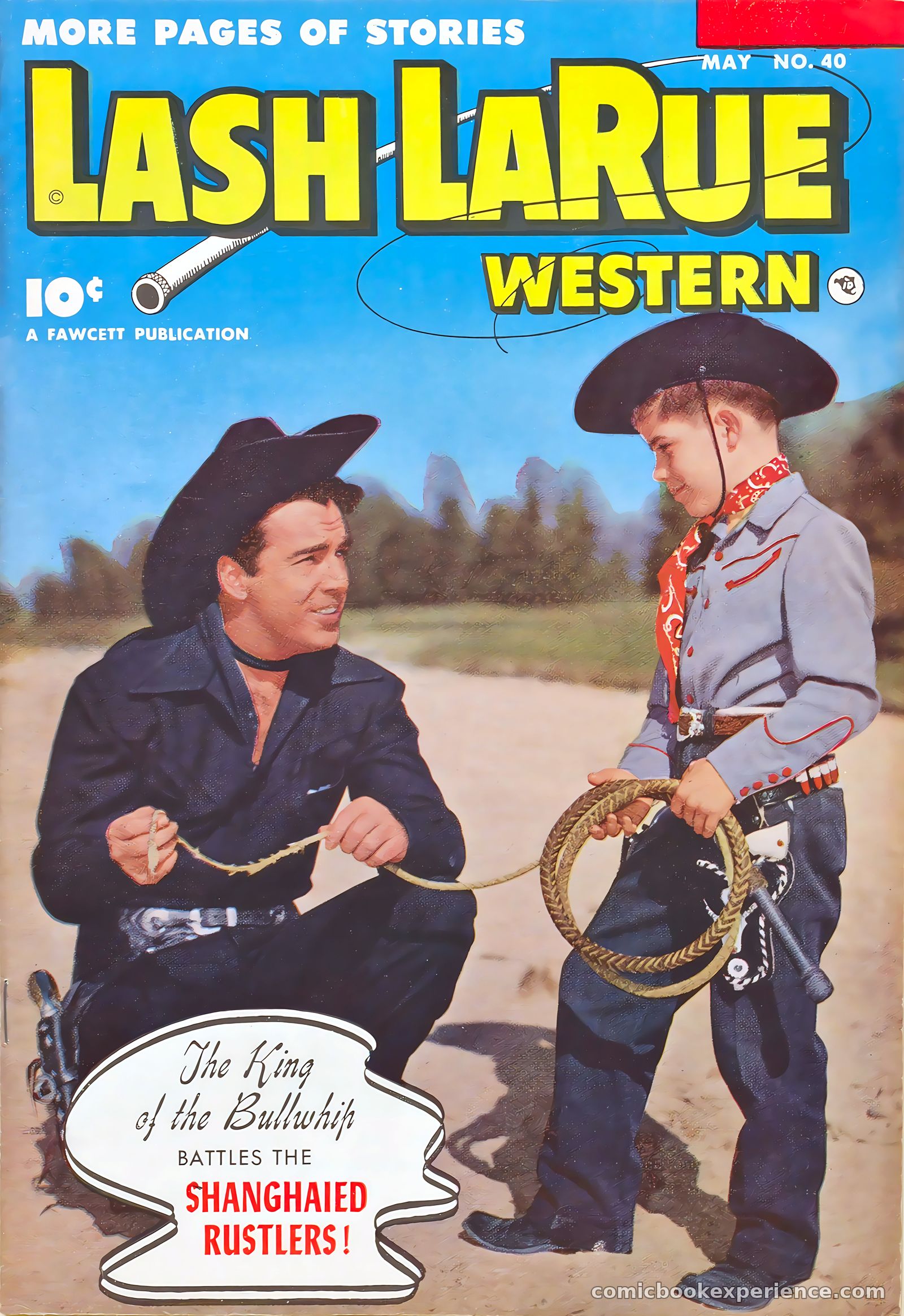 Lash LaRue Western #40 — page 1 of 37