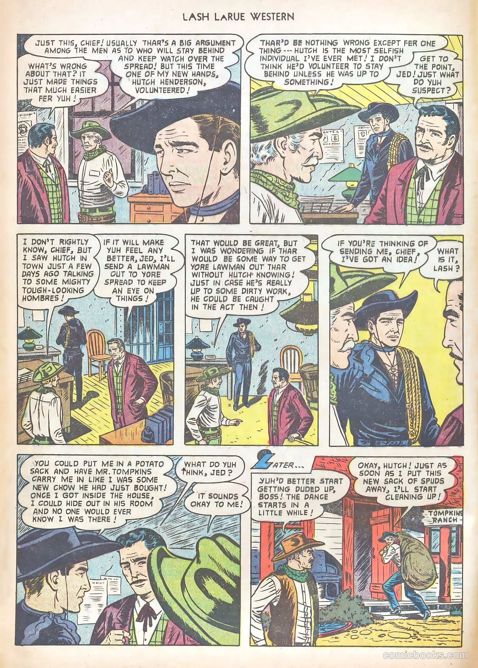Lash LaRue Western #40 — page 4 of 37