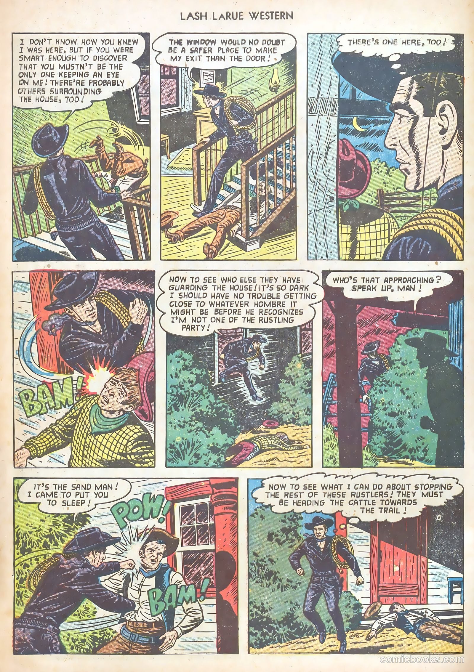 Lash LaRue Western #40 — page 6 of 37