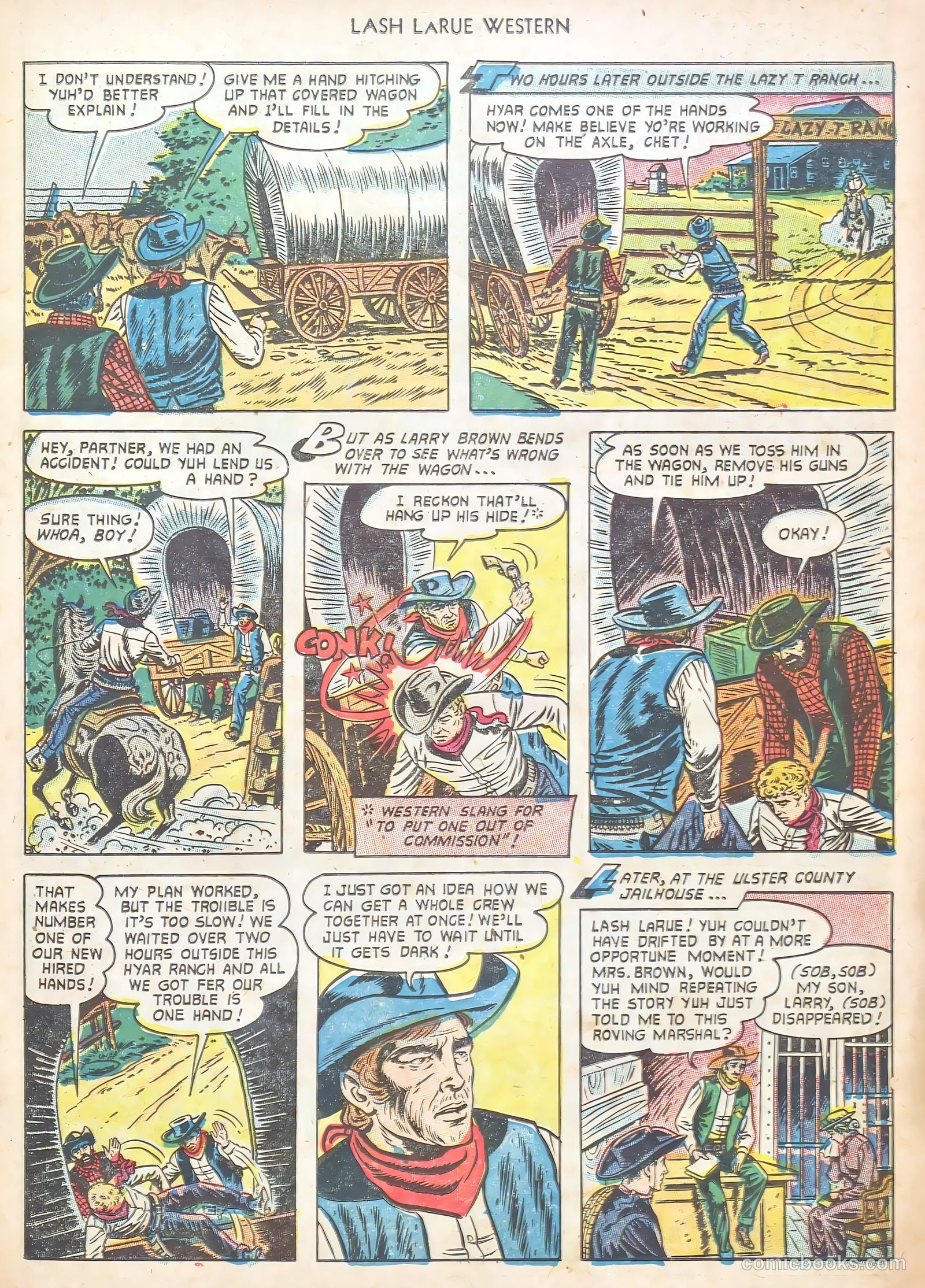 Lash LaRue Western #40 — page 11 of 37
