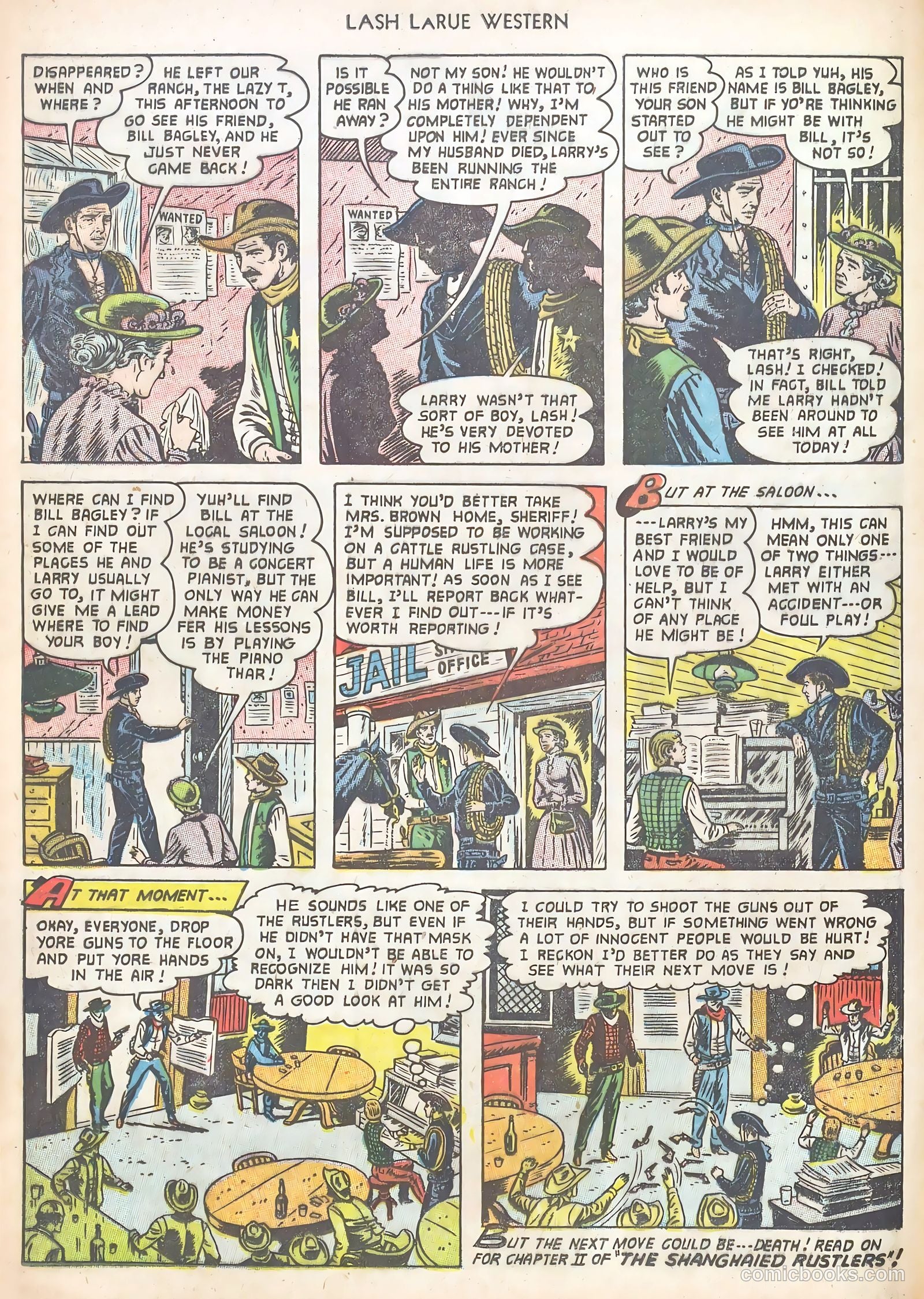 Lash LaRue Western #40 — page 12 of 37