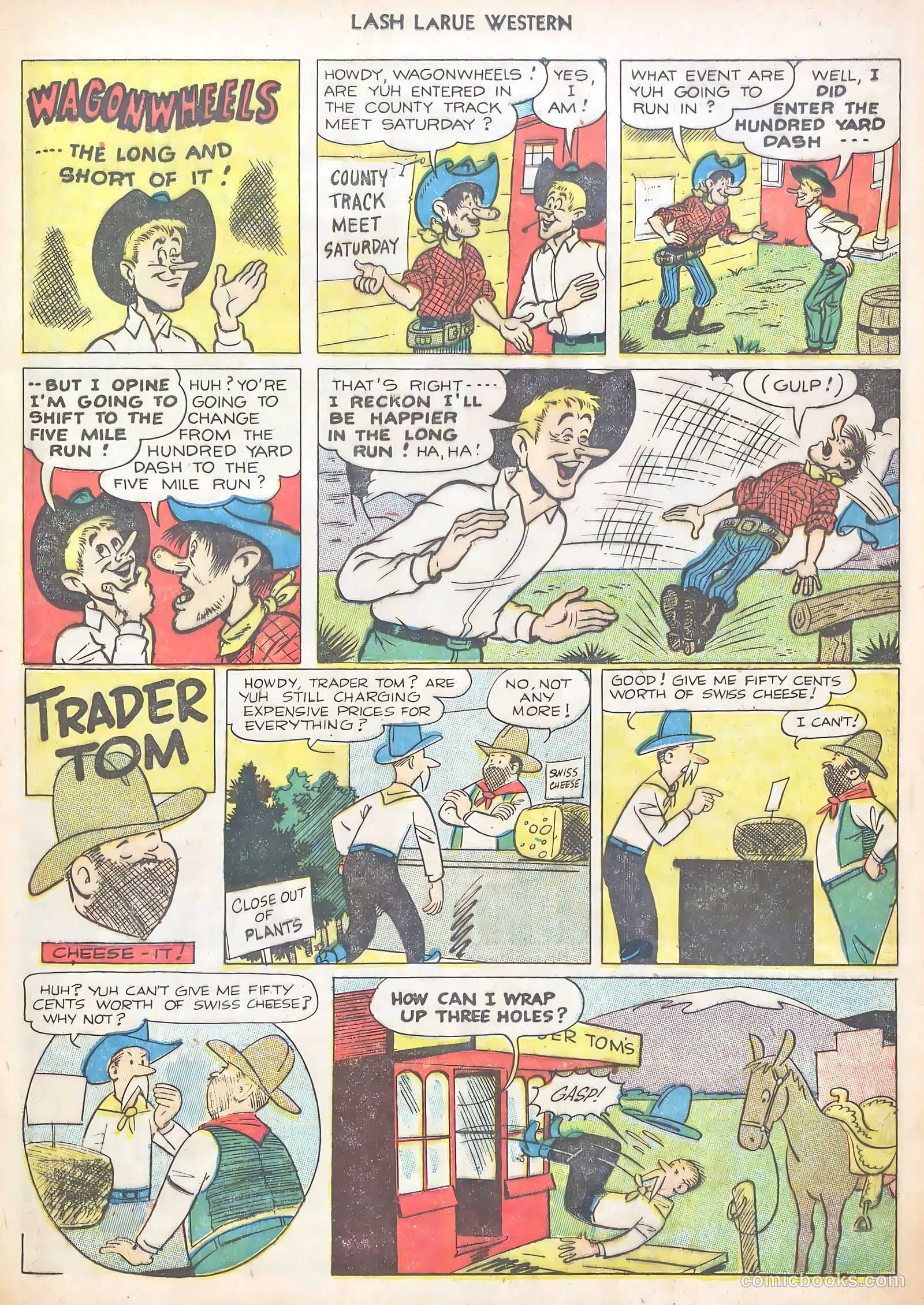 Lash LaRue Western #40 — page 13 of 37