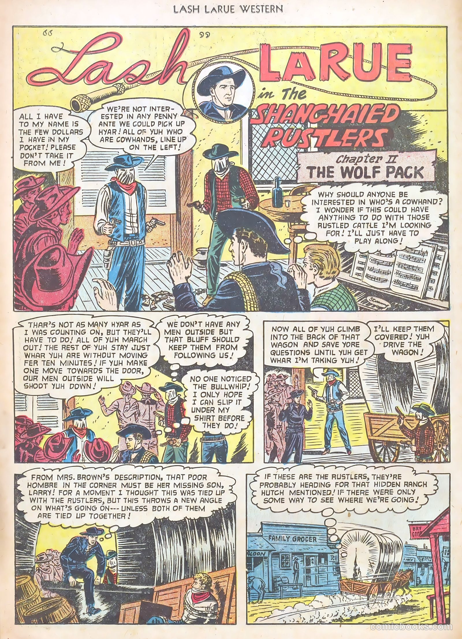 Lash LaRue Western #40 — page 14 of 37